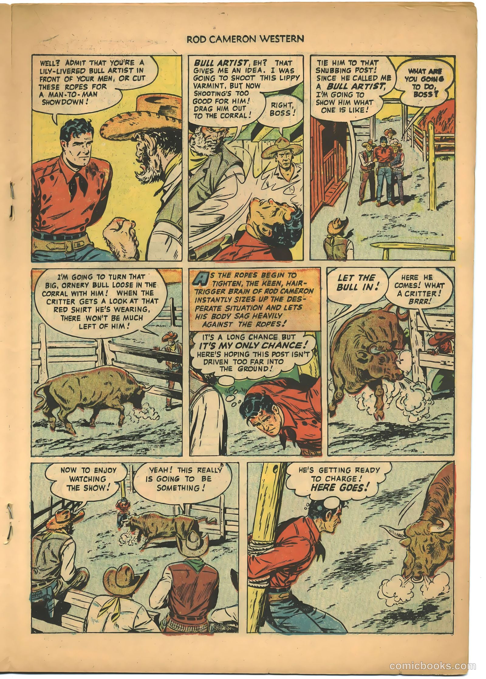Rod Cameron Western #1 (1950) — page 19 of 36