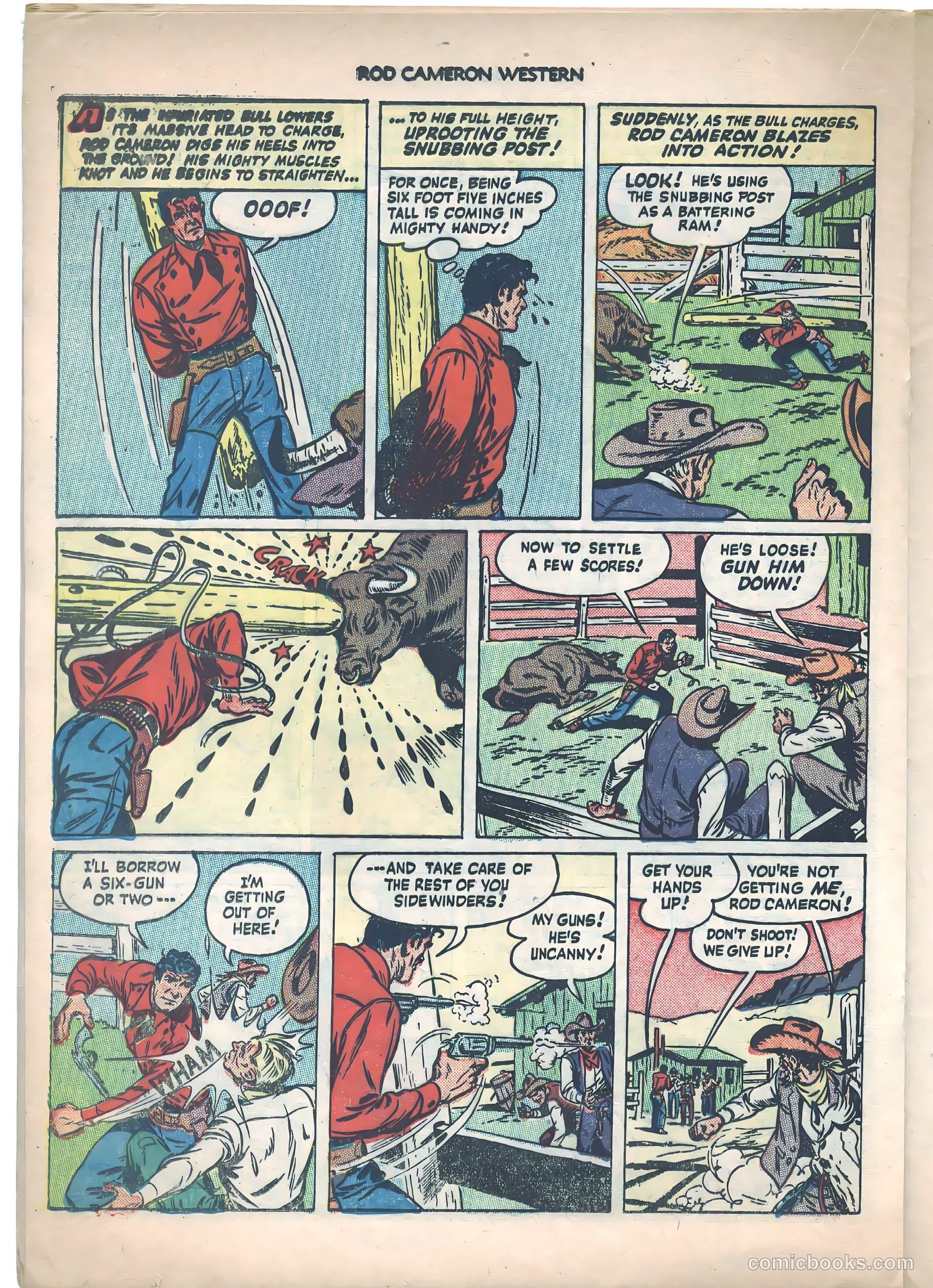 Rod Cameron Western #1 (1950) — page 20 of 36