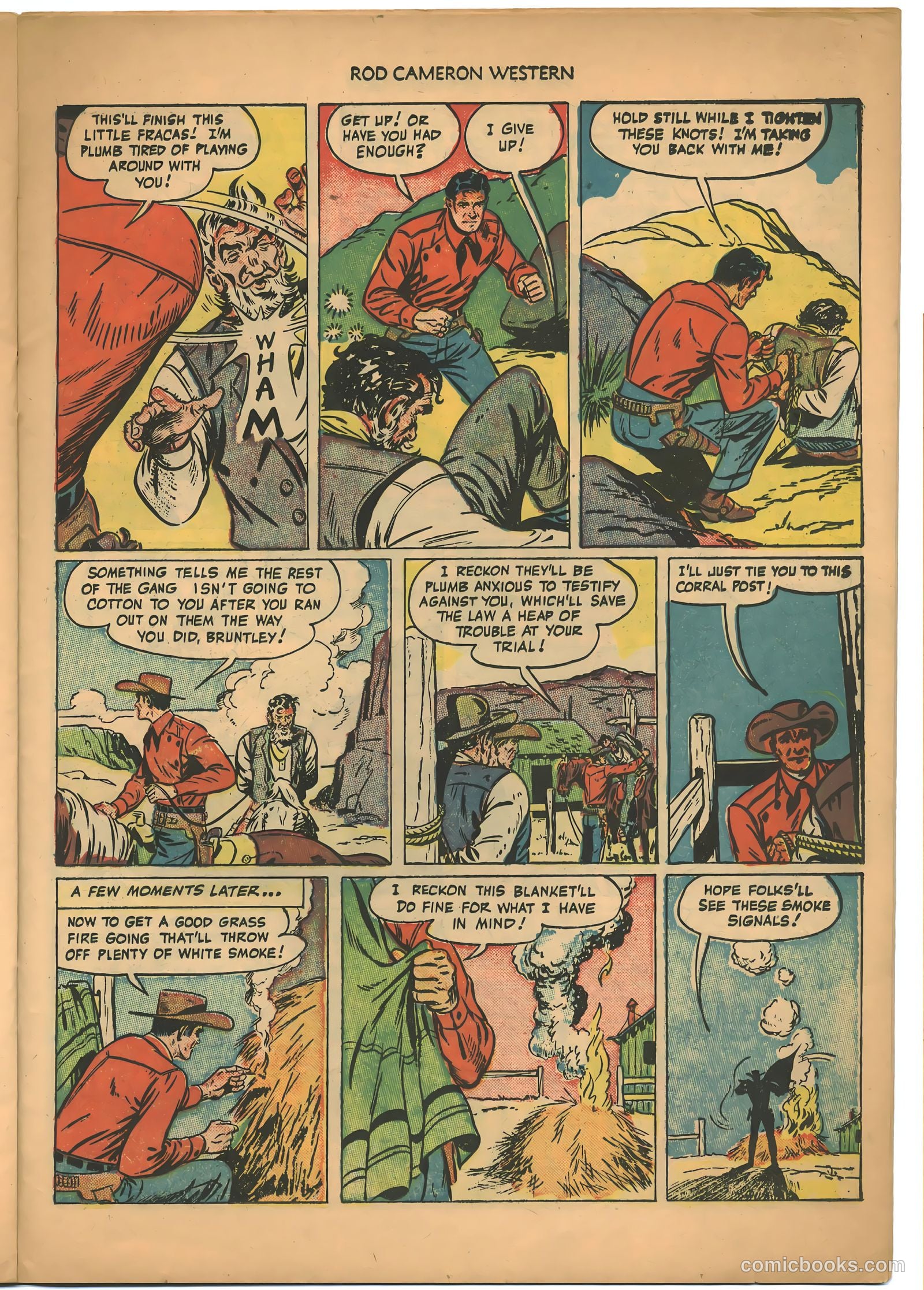 Rod Cameron Western #1 (1950) — page 23 of 36