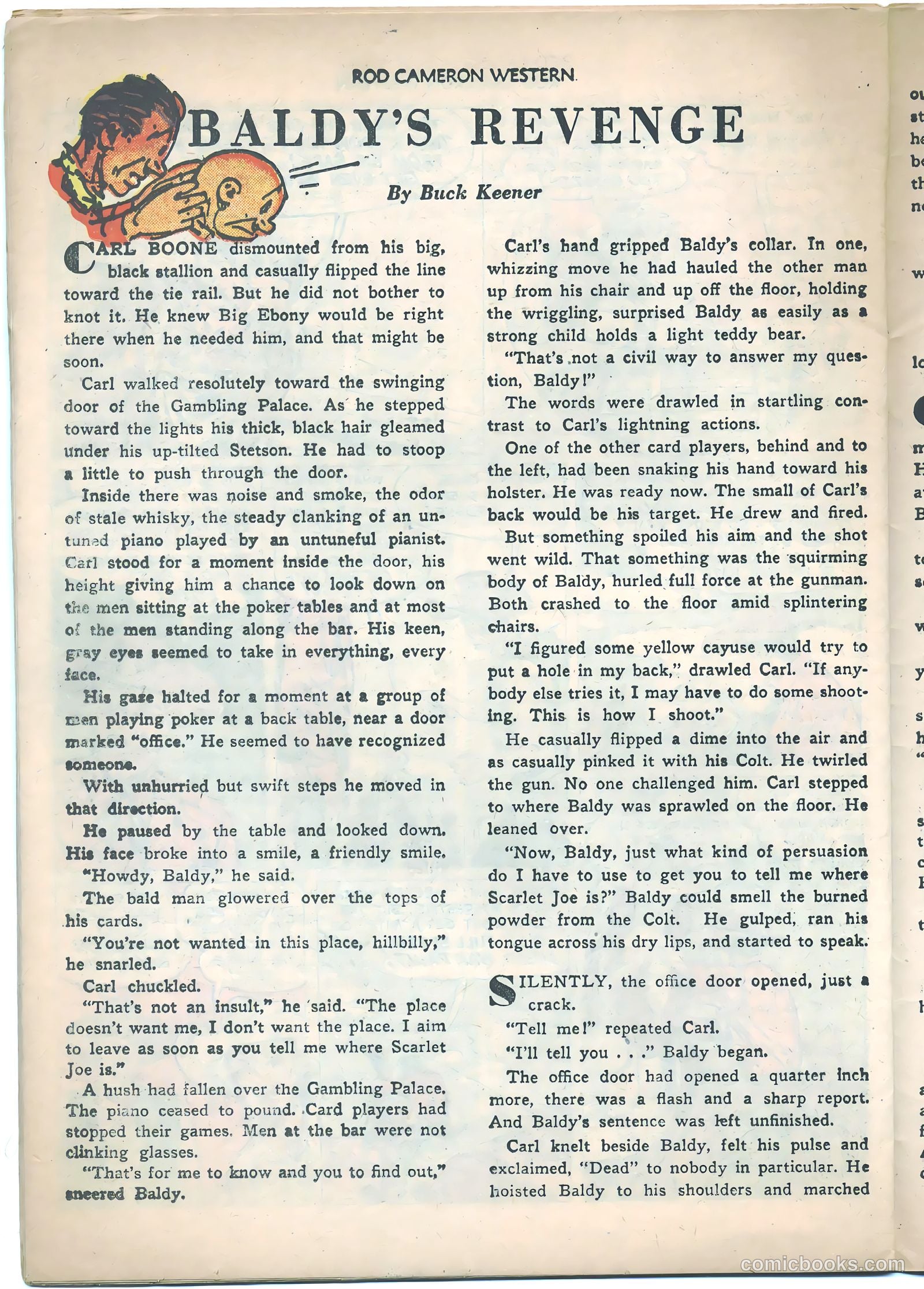 Rod Cameron Western #1 (1950) — page 26 of 36