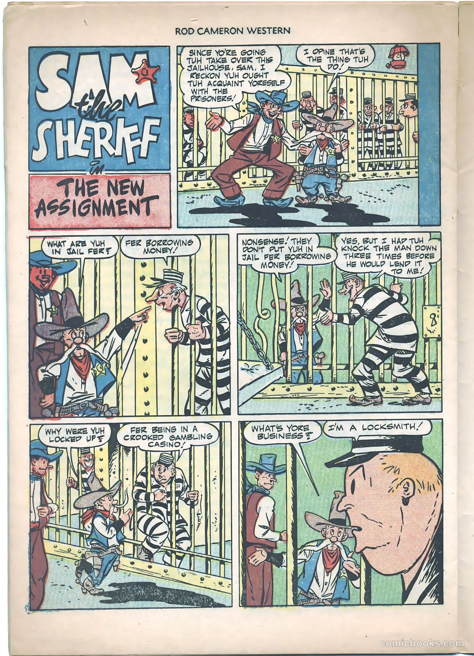 Rod Cameron Western #1 (1950) — page 28 of 36