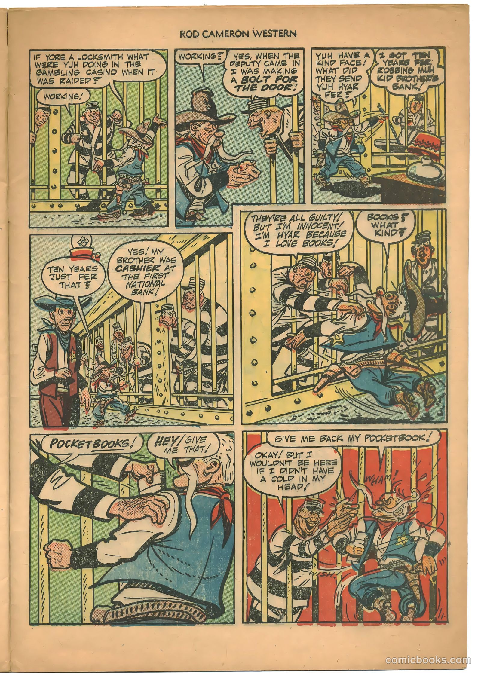 Rod Cameron Western #1 (1950) — page 29 of 36