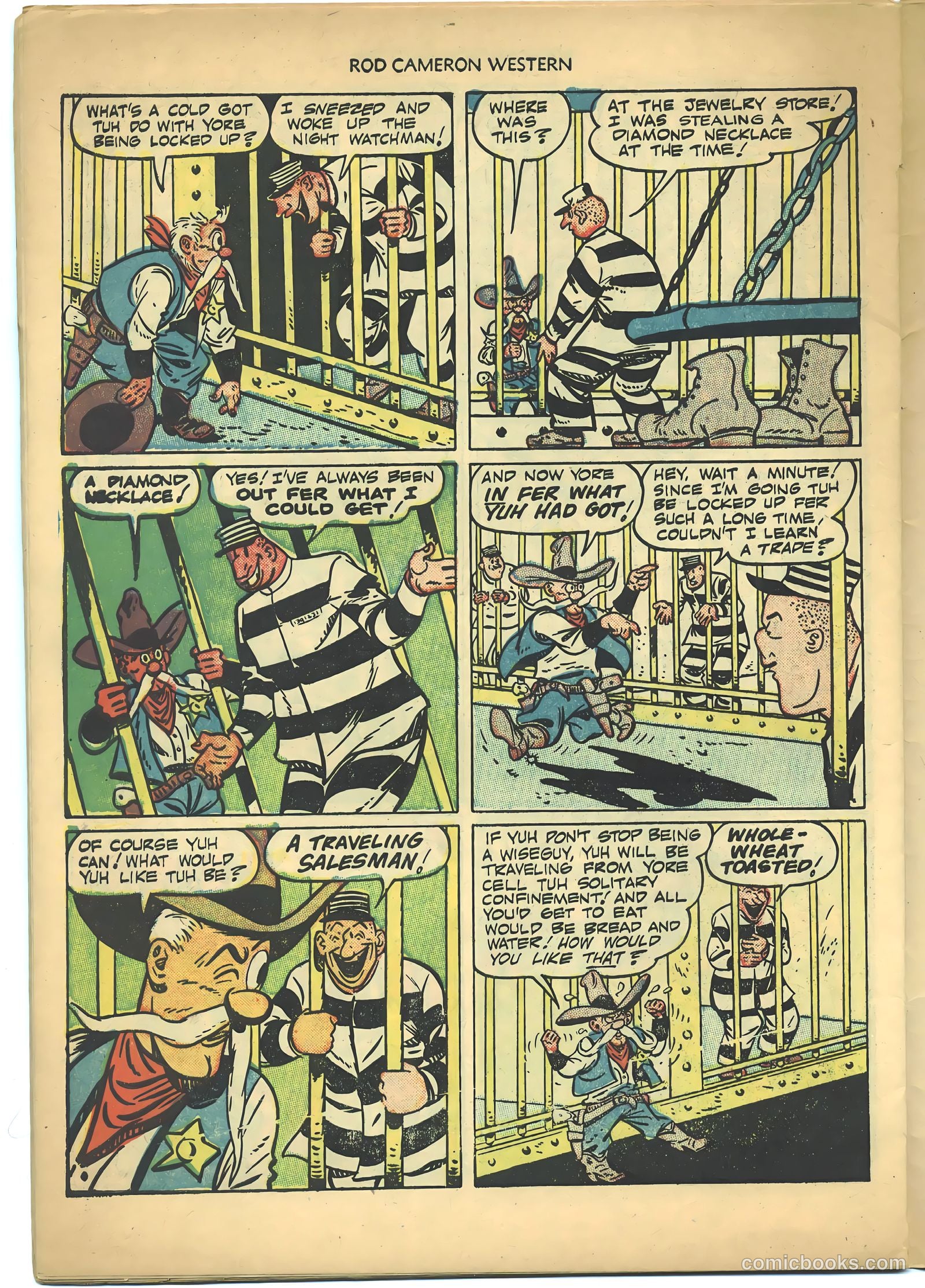 Rod Cameron Western #1 (1950) — page 30 of 36
