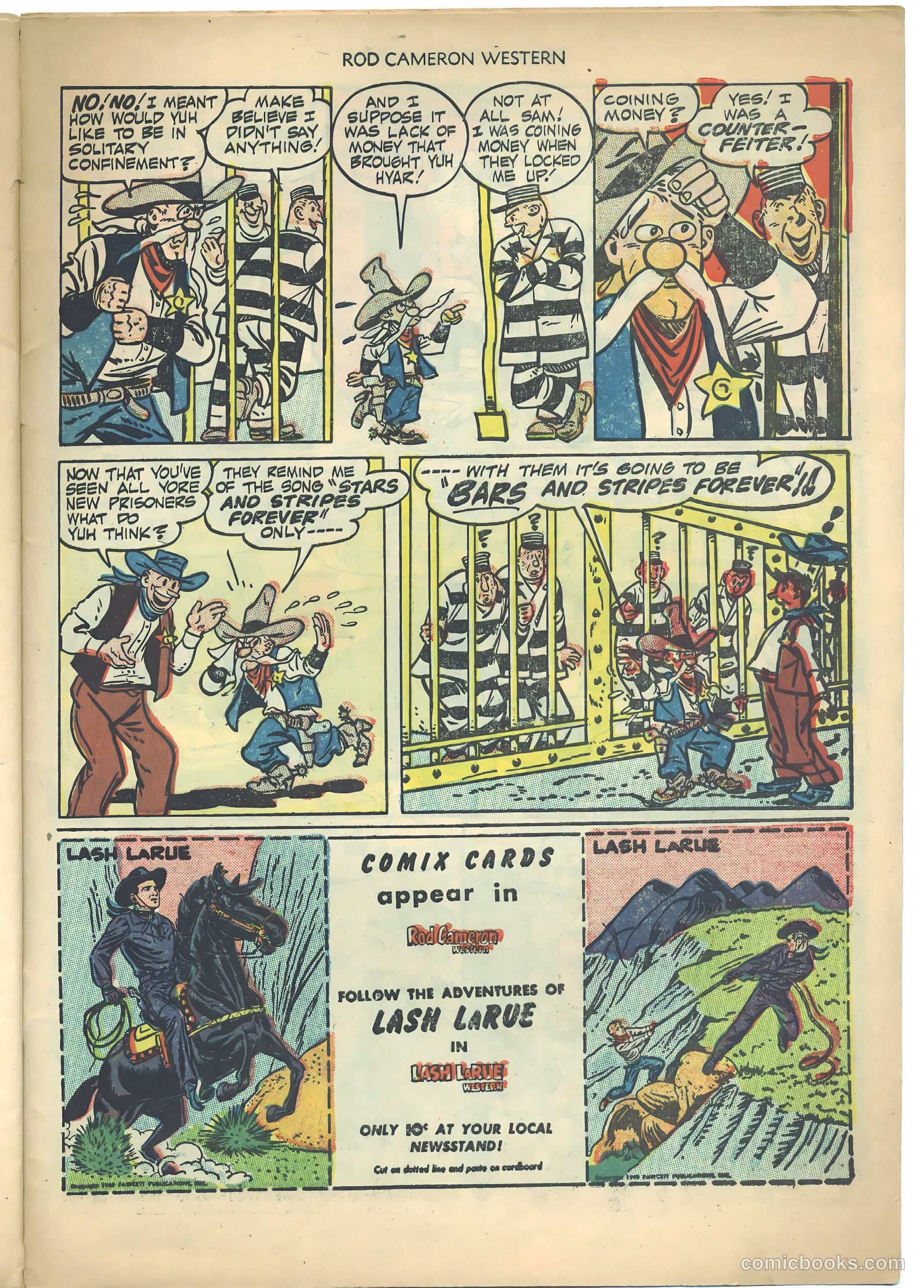 Rod Cameron Western #1 (1950) — page 31 of 36