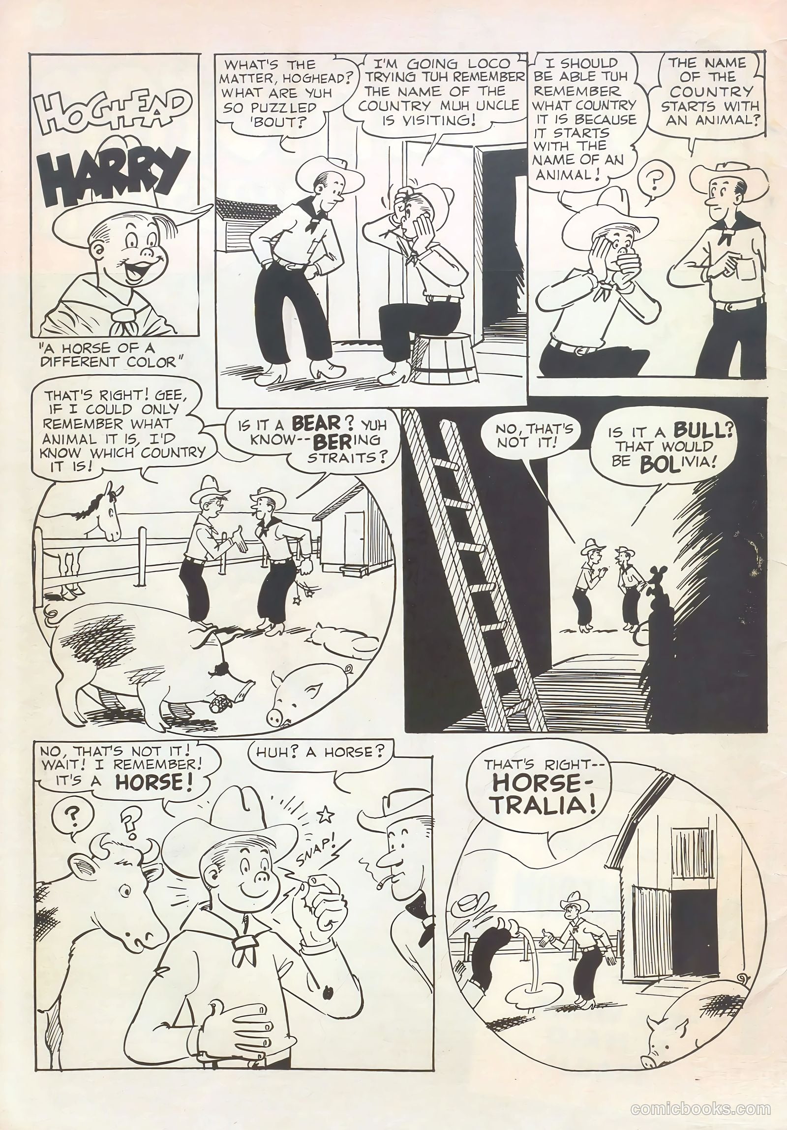 Rod Cameron Western #10 (1951) — page 2 of 36