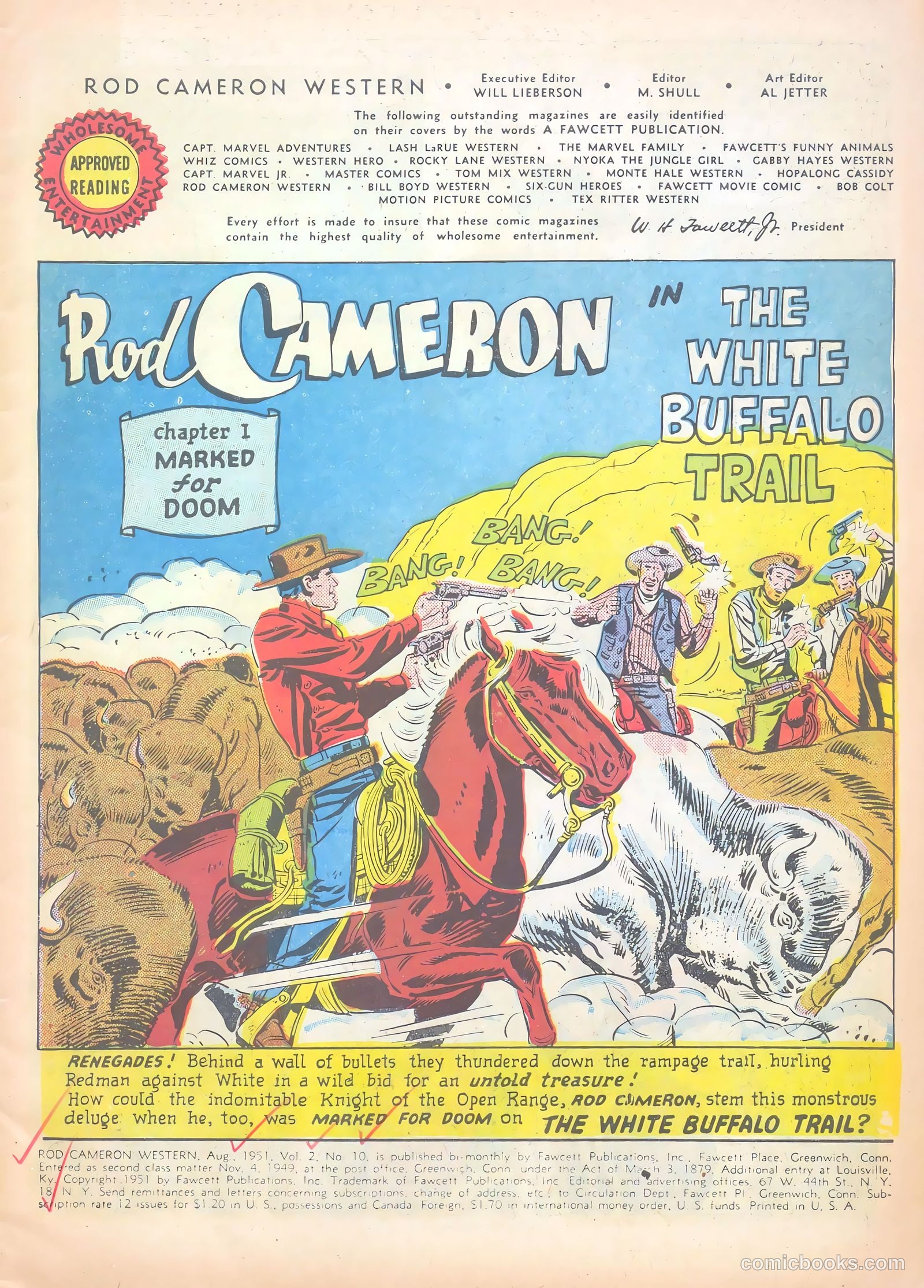 Rod Cameron Western #10 (1951) — page 3 of 36
