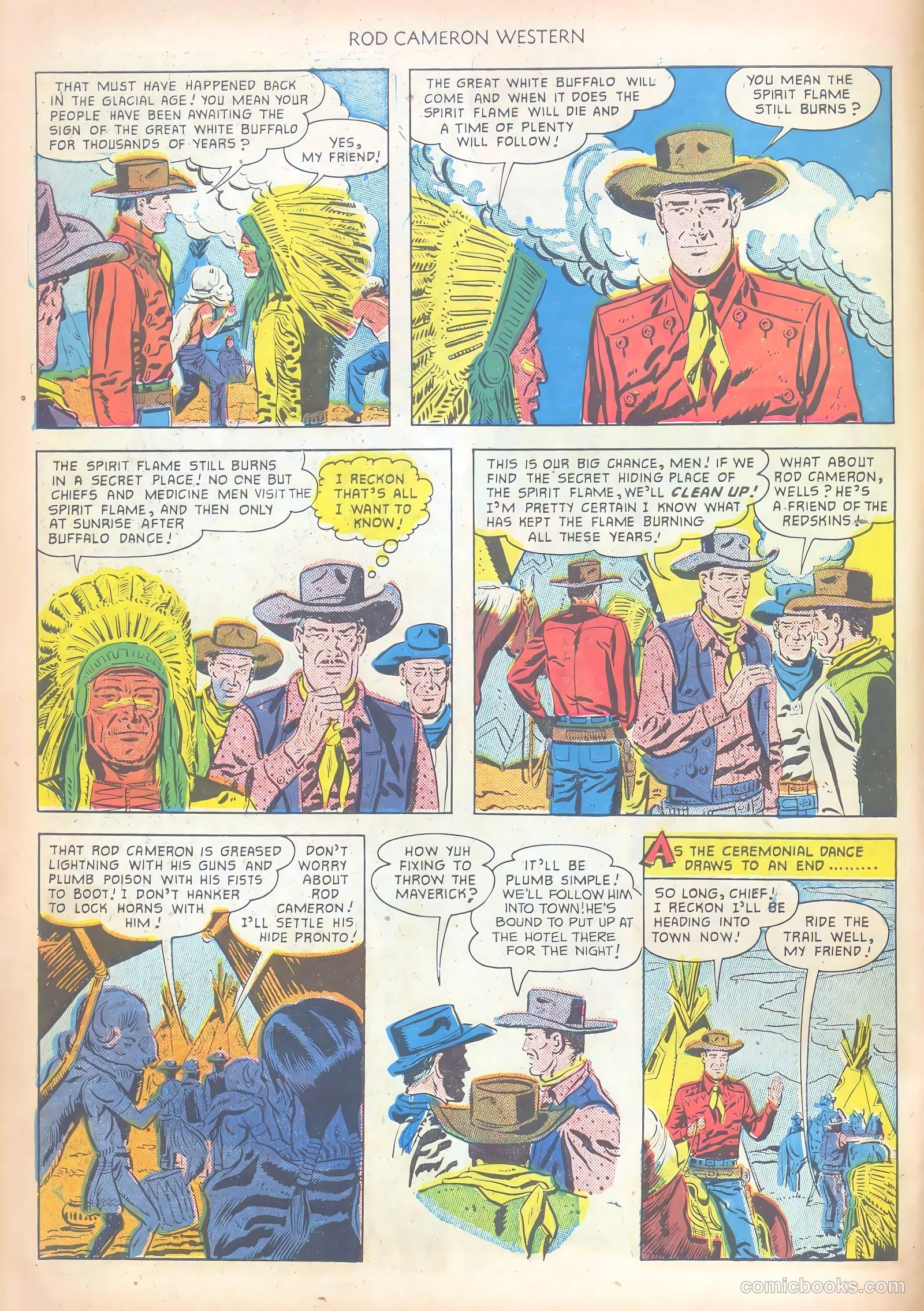 Rod Cameron Western #10 (1951) — page 6 of 36