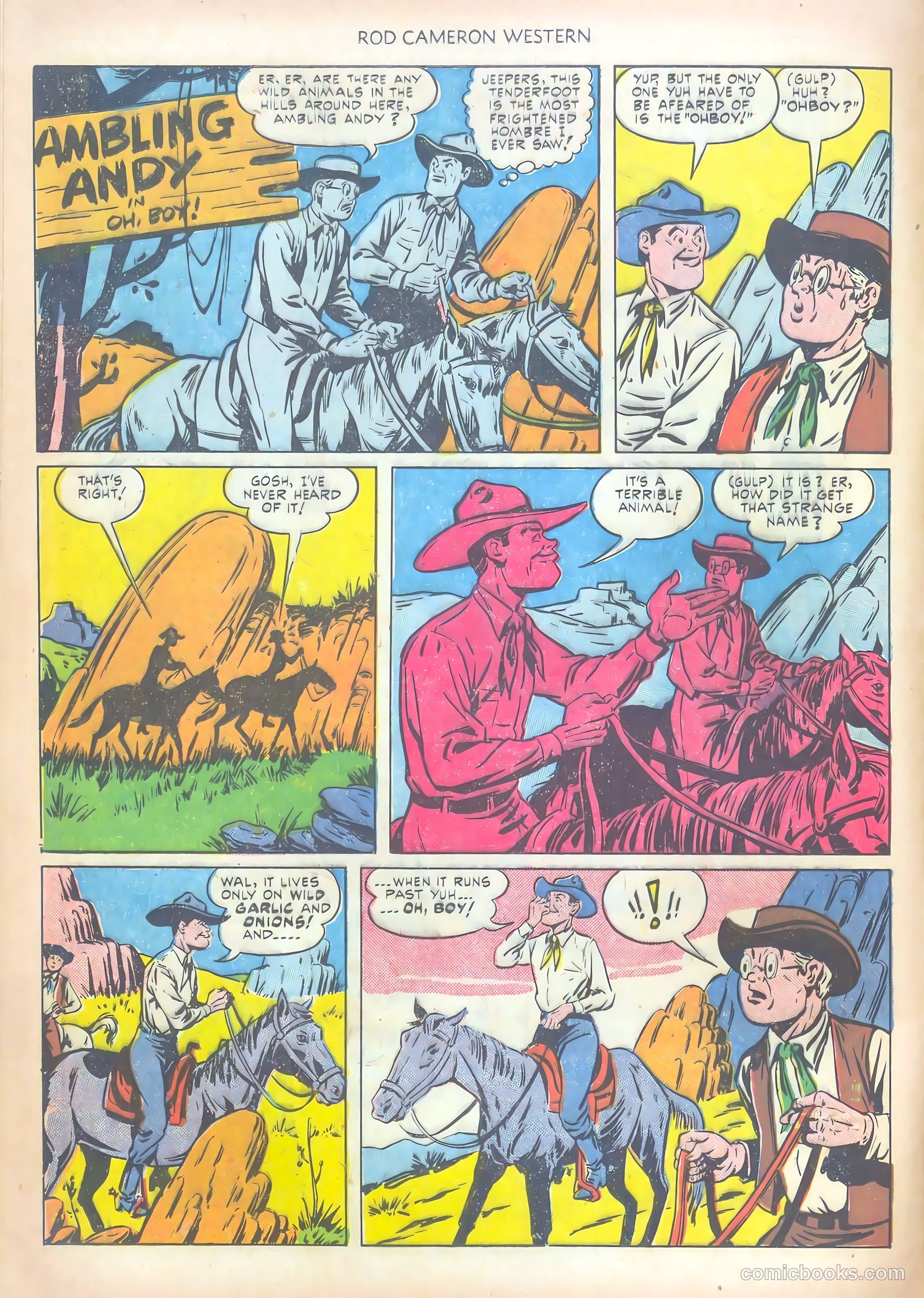 Rod Cameron Western #10 (1951) — page 12 of 36