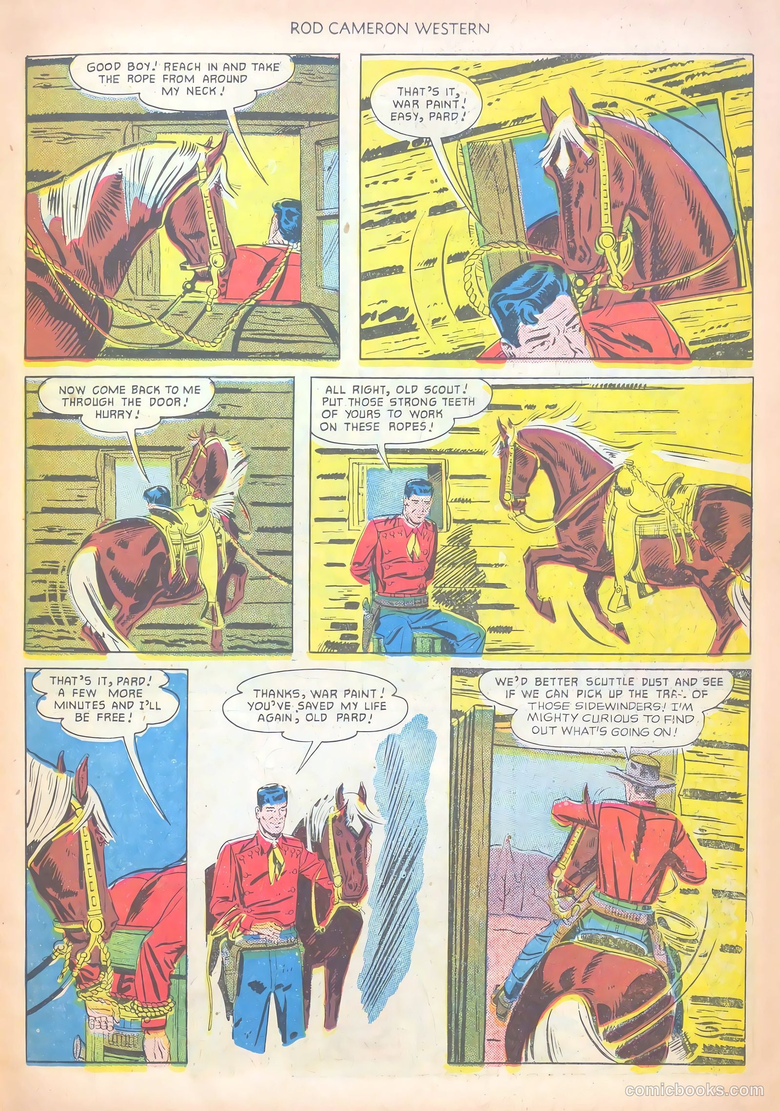 Rod Cameron Western #10 (1951) — page 15 of 36