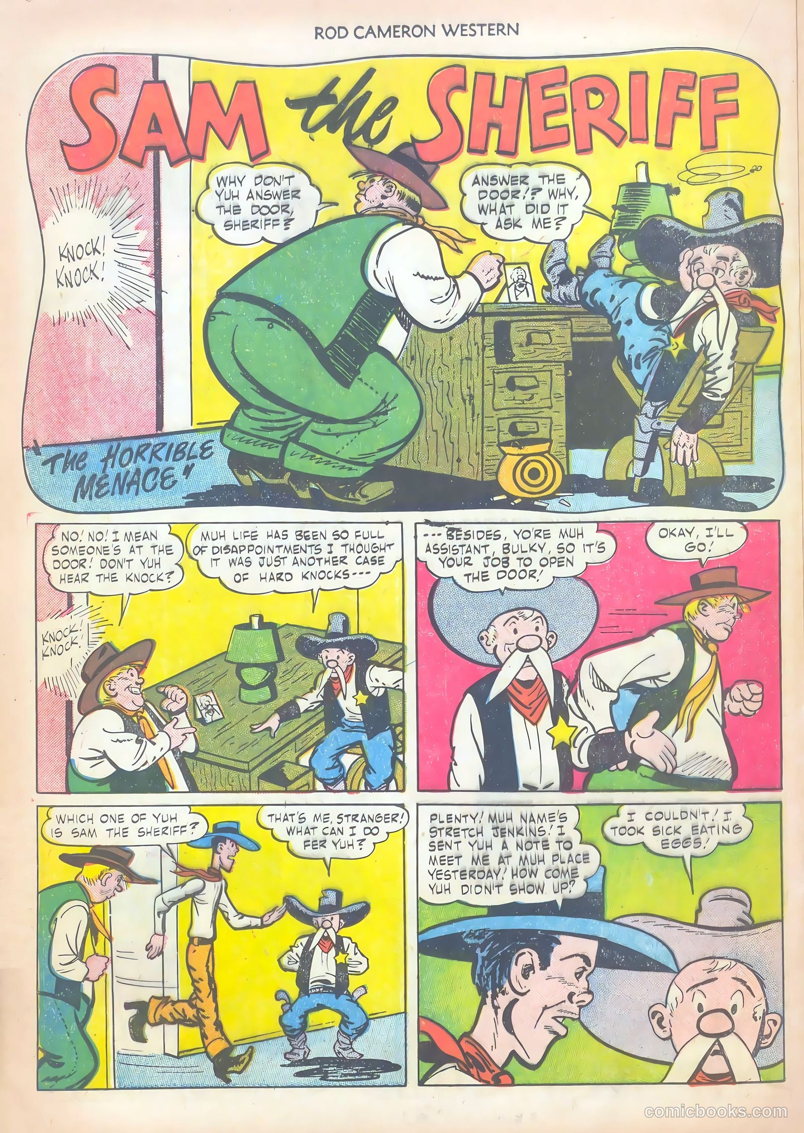 Rod Cameron Western #10 (1951) — page 20 of 36