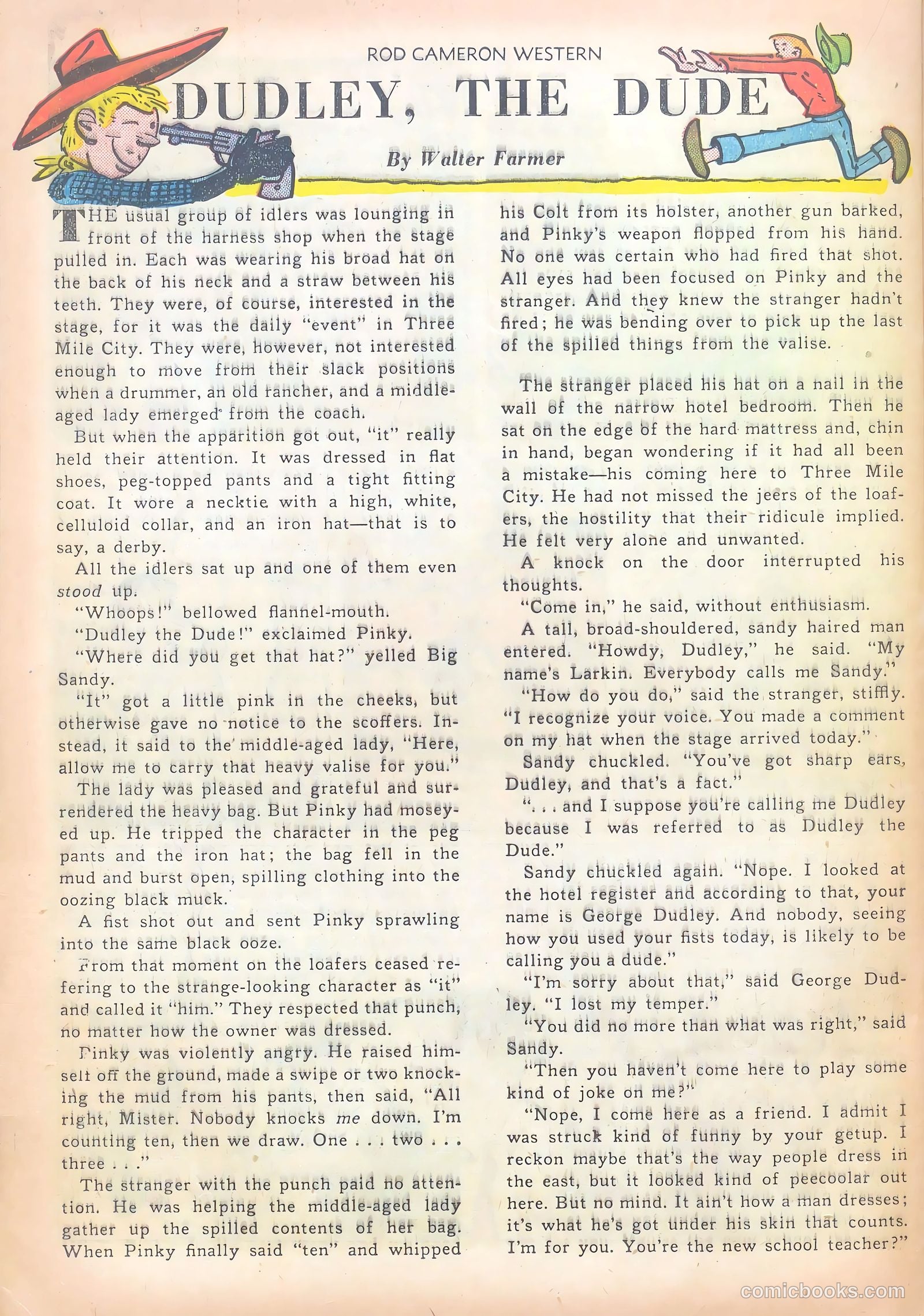 Rod Cameron Western #10 (1951) — page 24 of 36