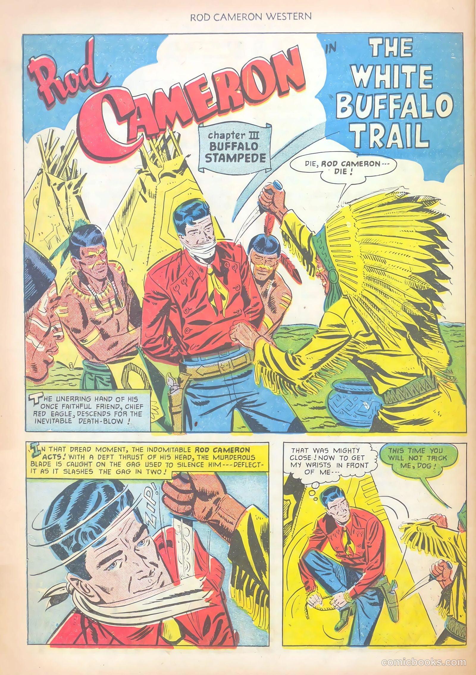 Rod Cameron Western #10 (1951) — page 26 of 36