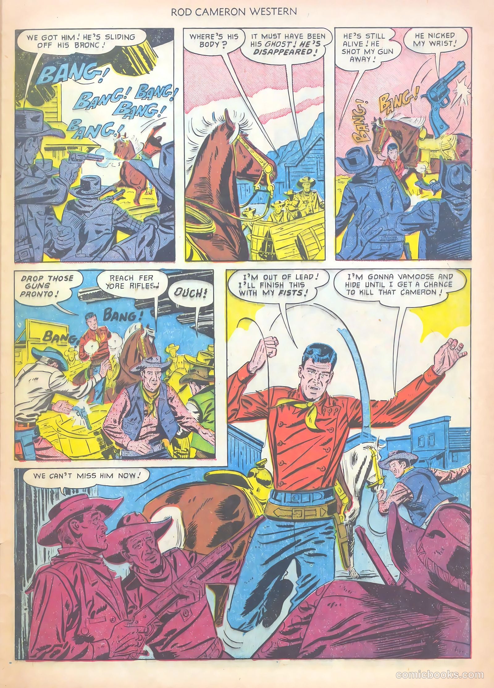 Rod Cameron Western #10 (1951) — page 29 of 36