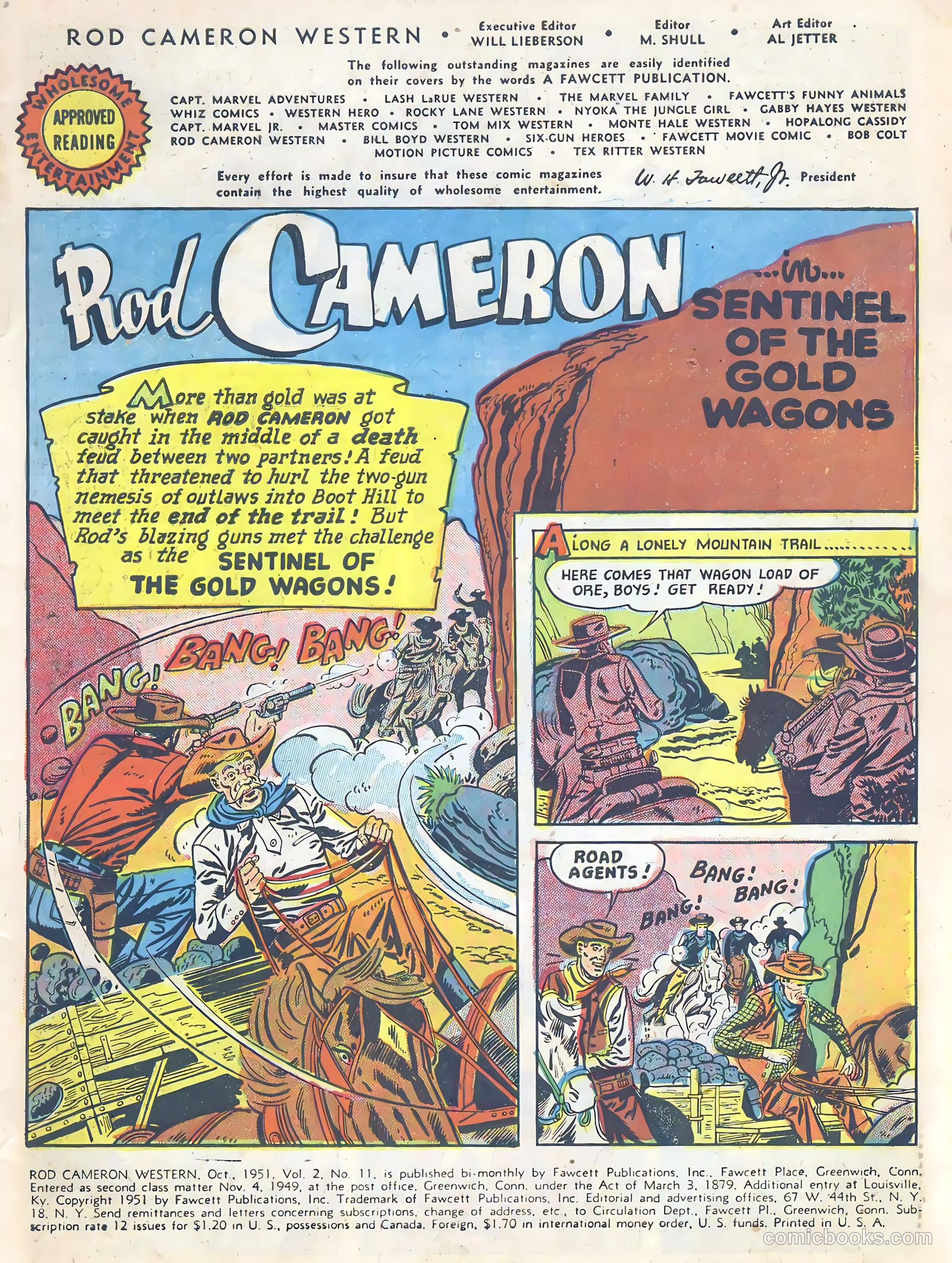 Rod Cameron Western #11 (1951) — page 3 of 36