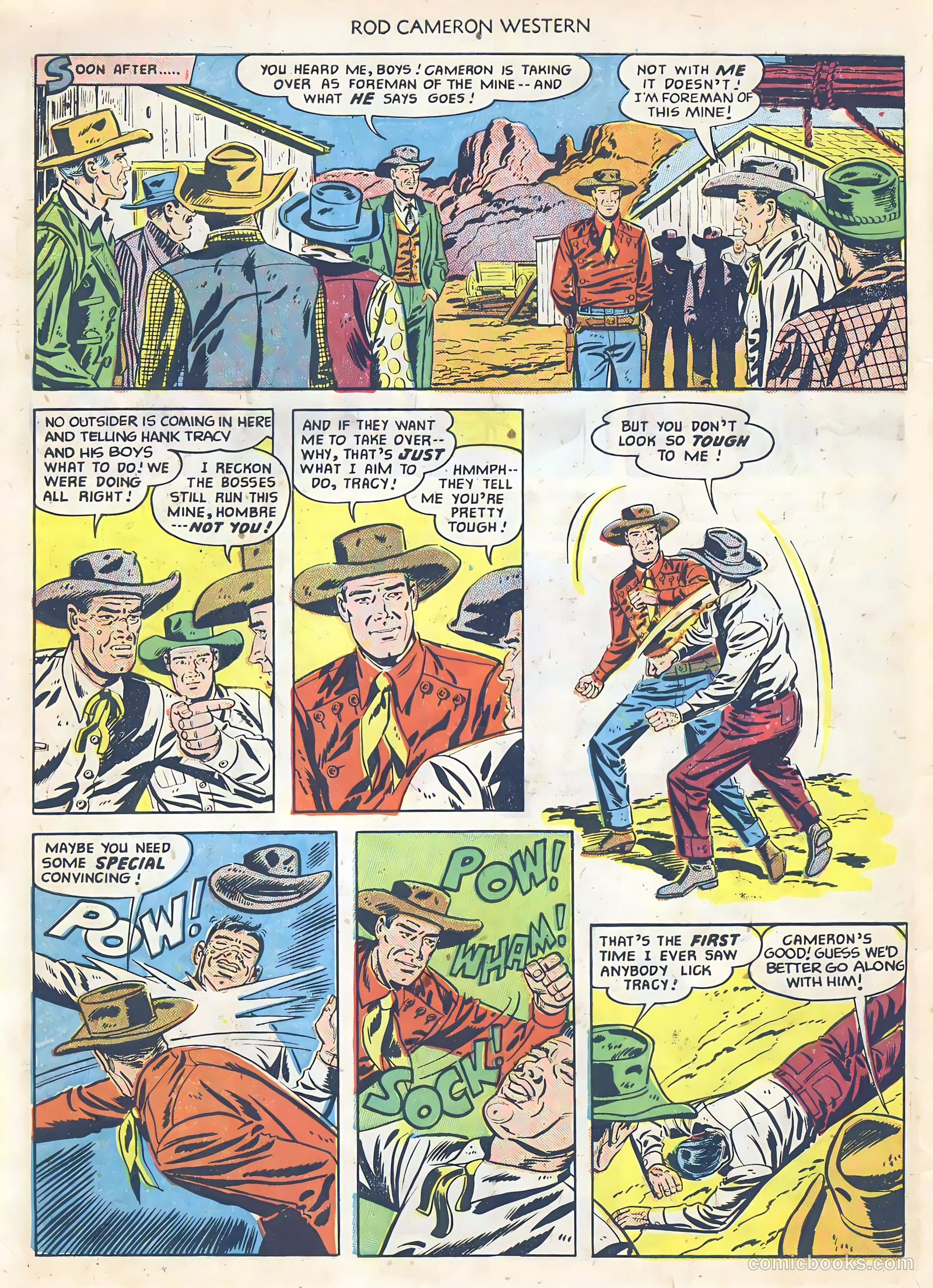 Rod Cameron Western #11 (1951) — page 6 of 36
