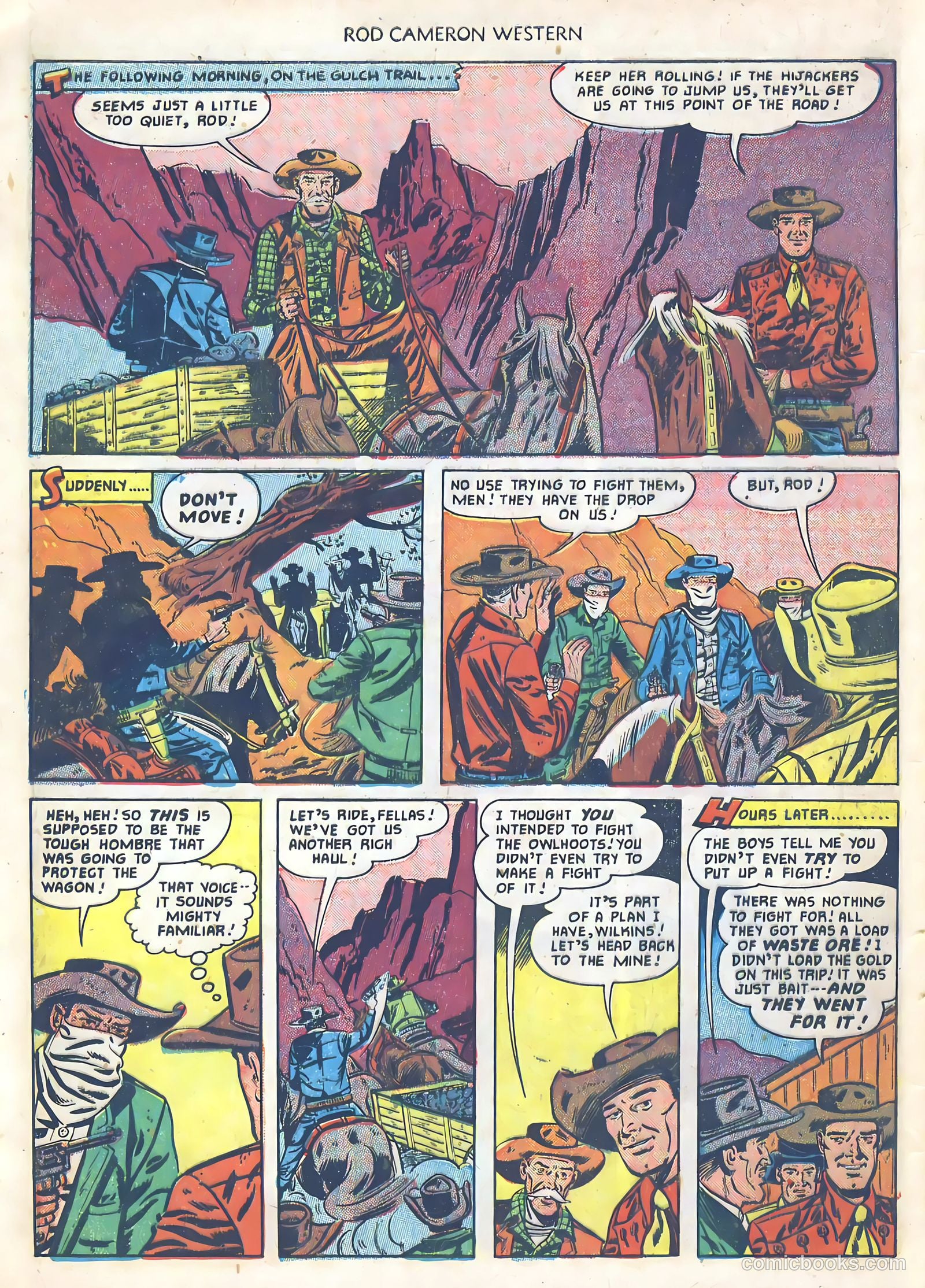Rod Cameron Western #11 (1951) — page 8 of 36