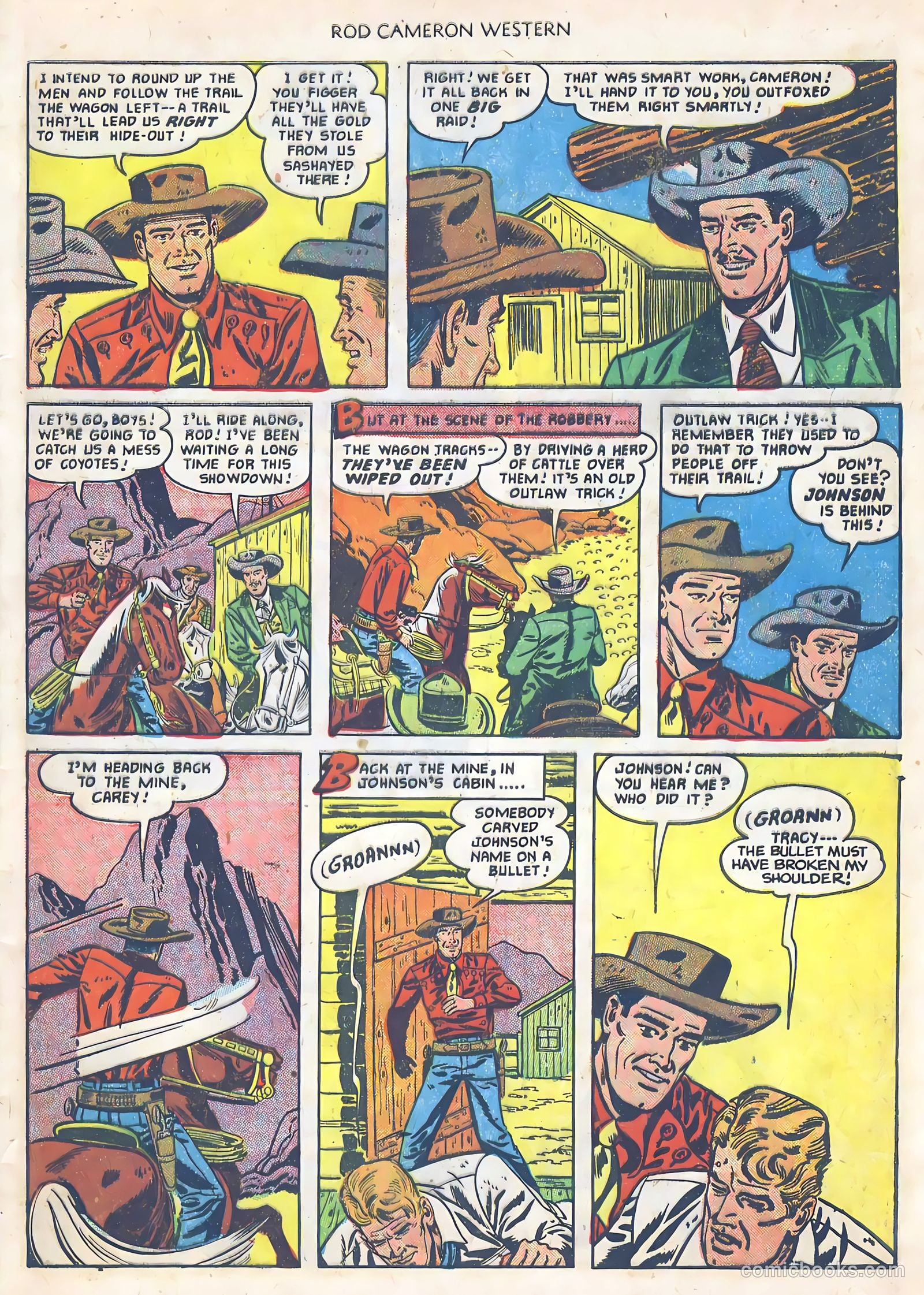 Rod Cameron Western #11 (1951) — page 9 of 36
