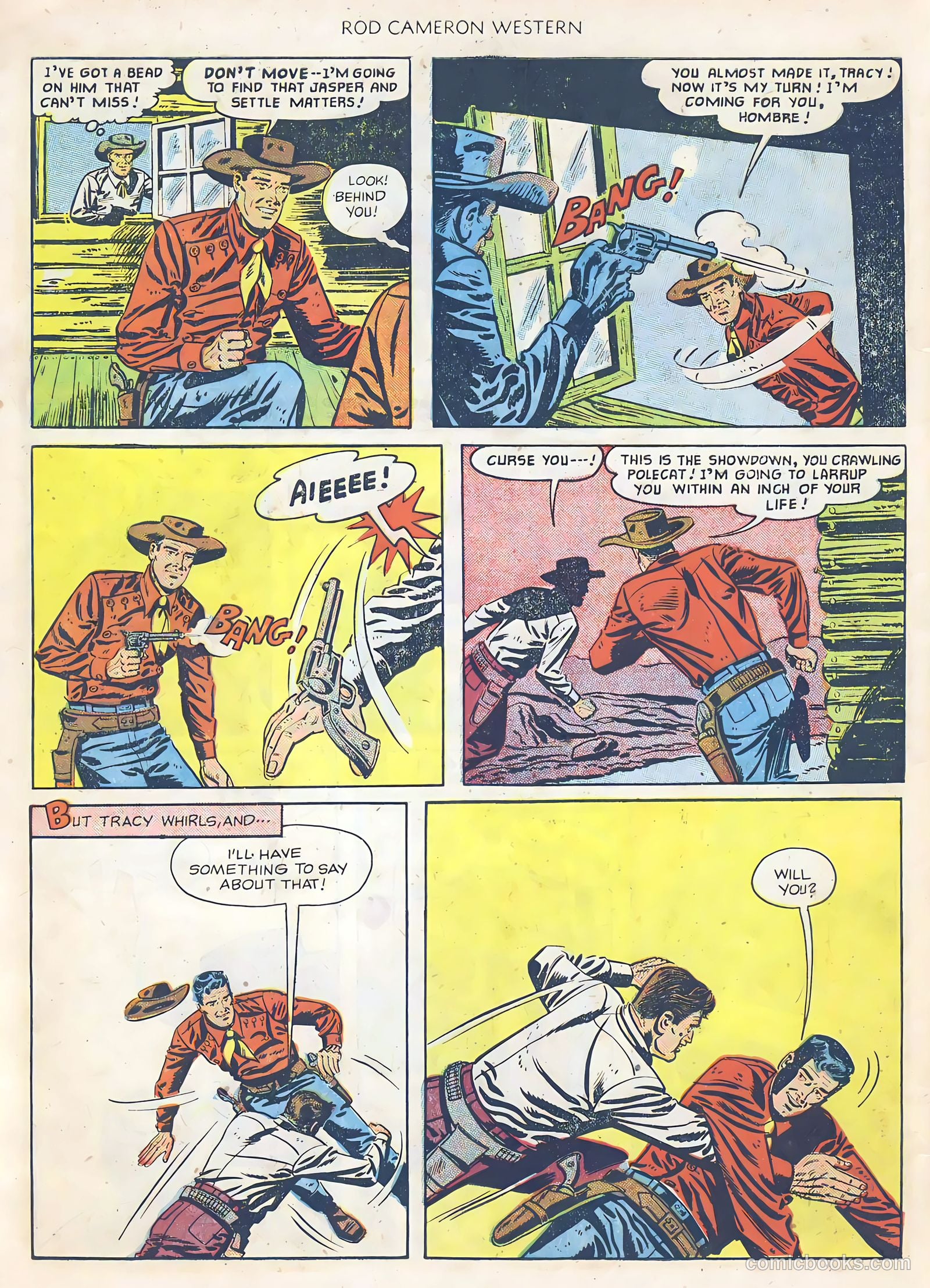 Rod Cameron Western #11 (1951) — page 10 of 36