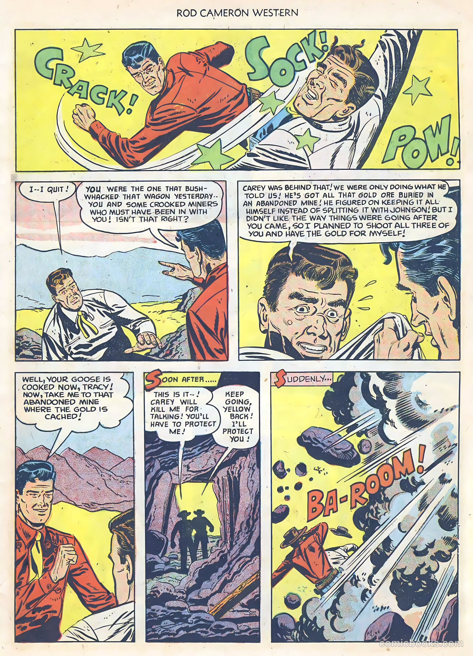 Rod Cameron Western #11 (1951) — page 11 of 36