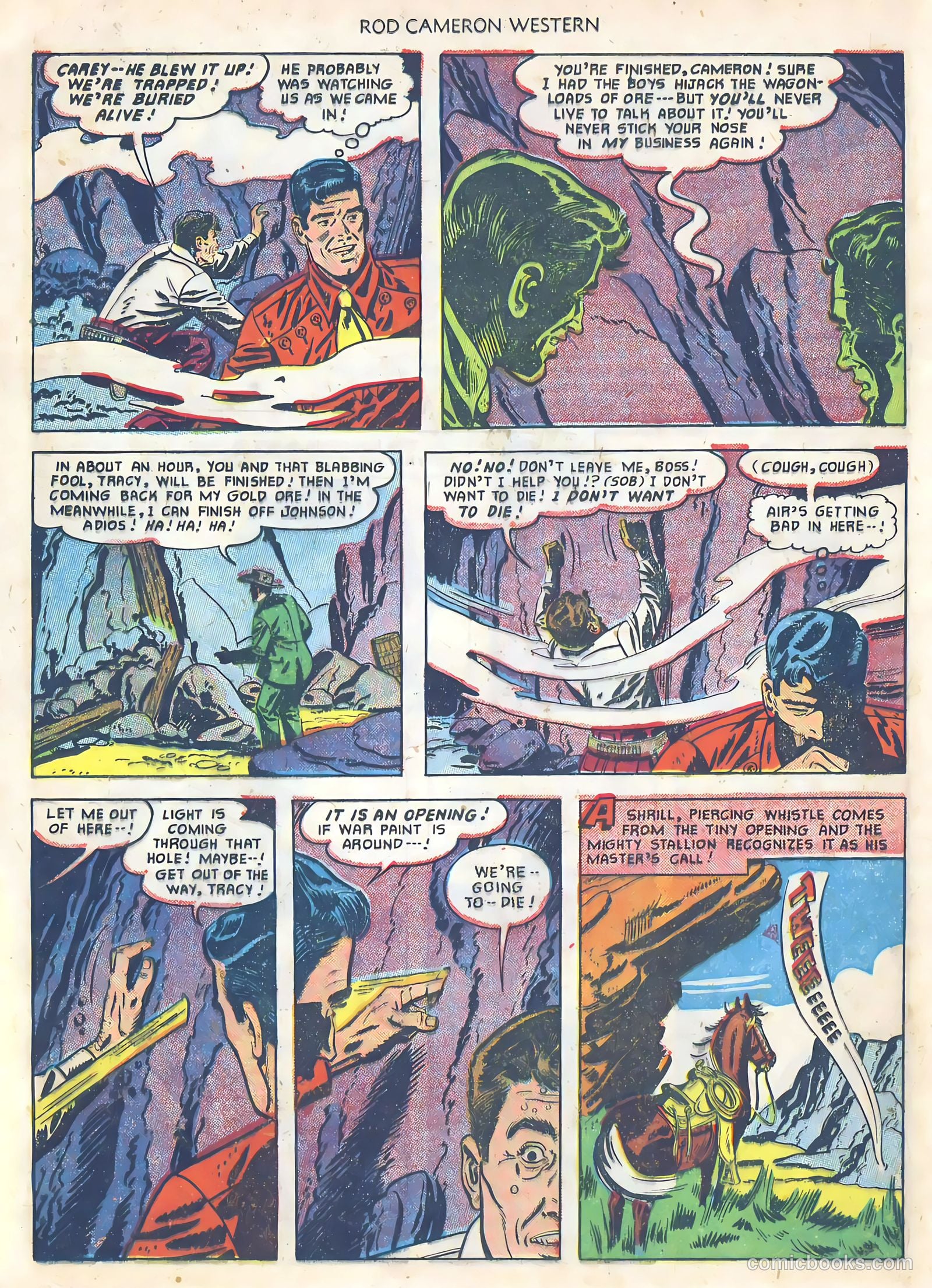 Rod Cameron Western #11 (1951) — page 12 of 36