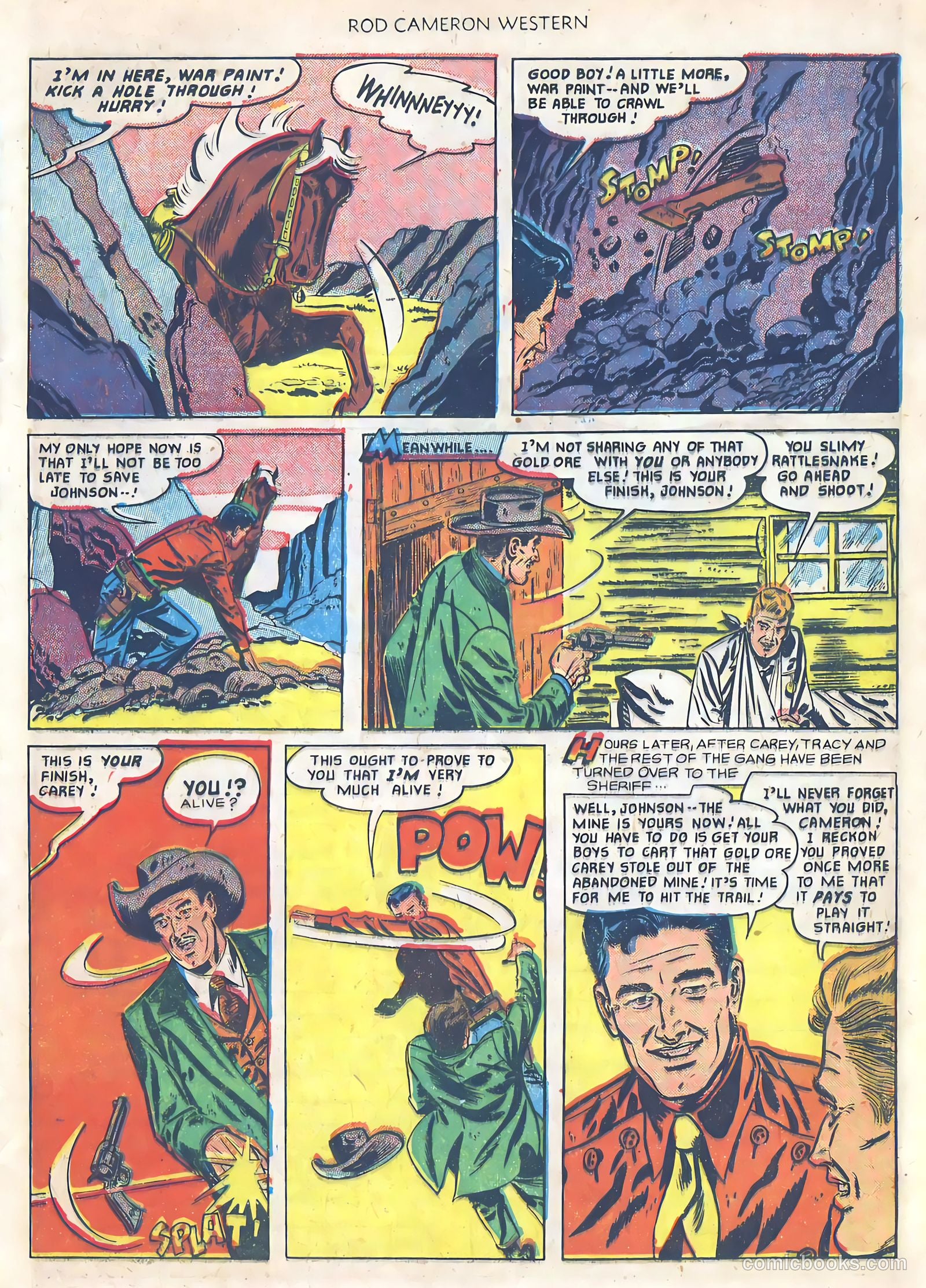 Rod Cameron Western #11 (1951) — page 13 of 36