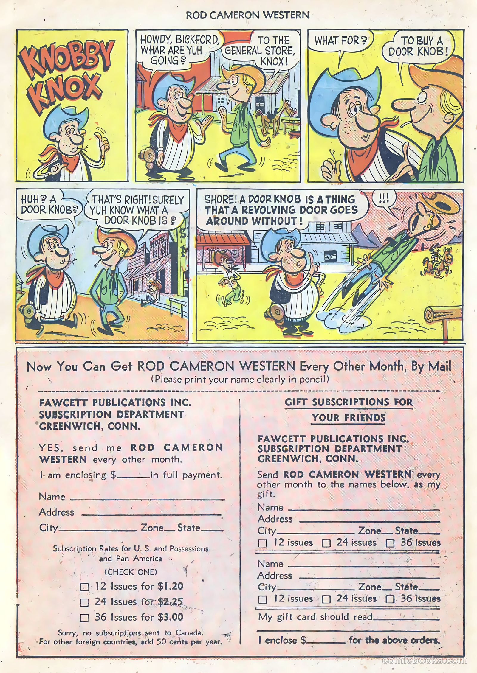 Rod Cameron Western #11 (1951) — page 14 of 36