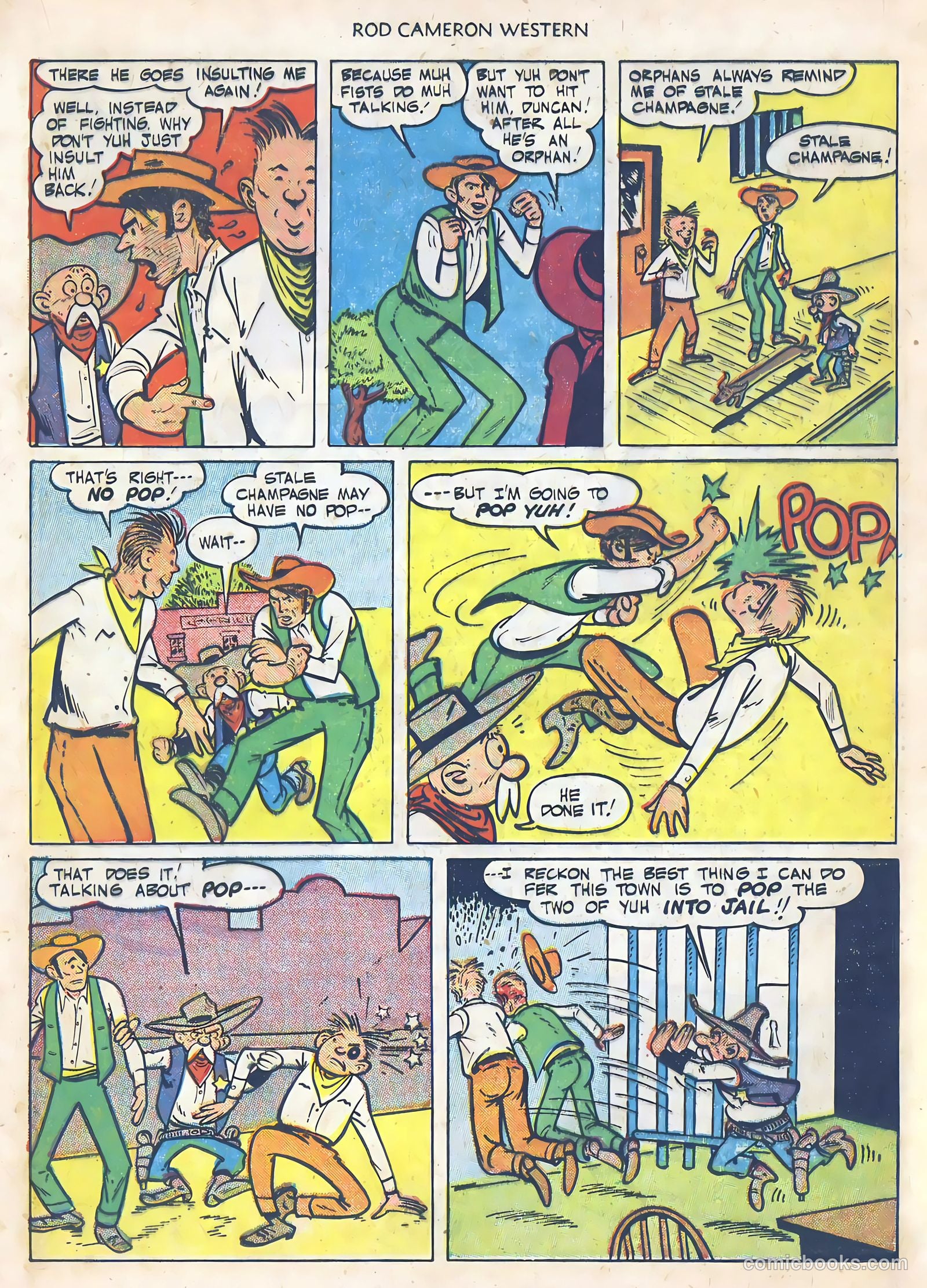 Rod Cameron Western #11 (1951) — page 21 of 36