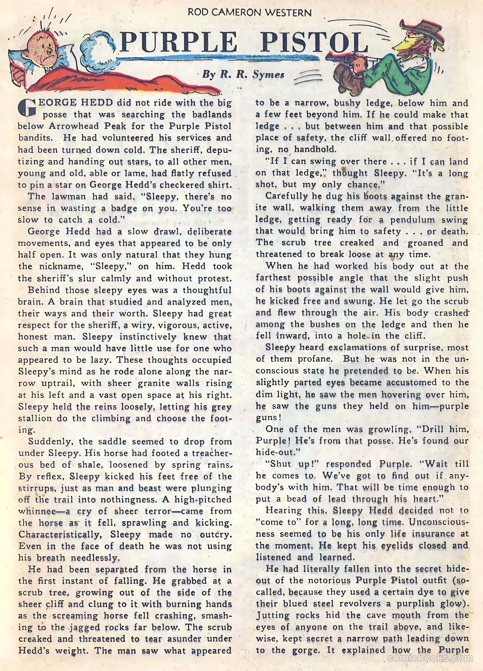 Rod Cameron Western #11 (1951) — page 24 of 36