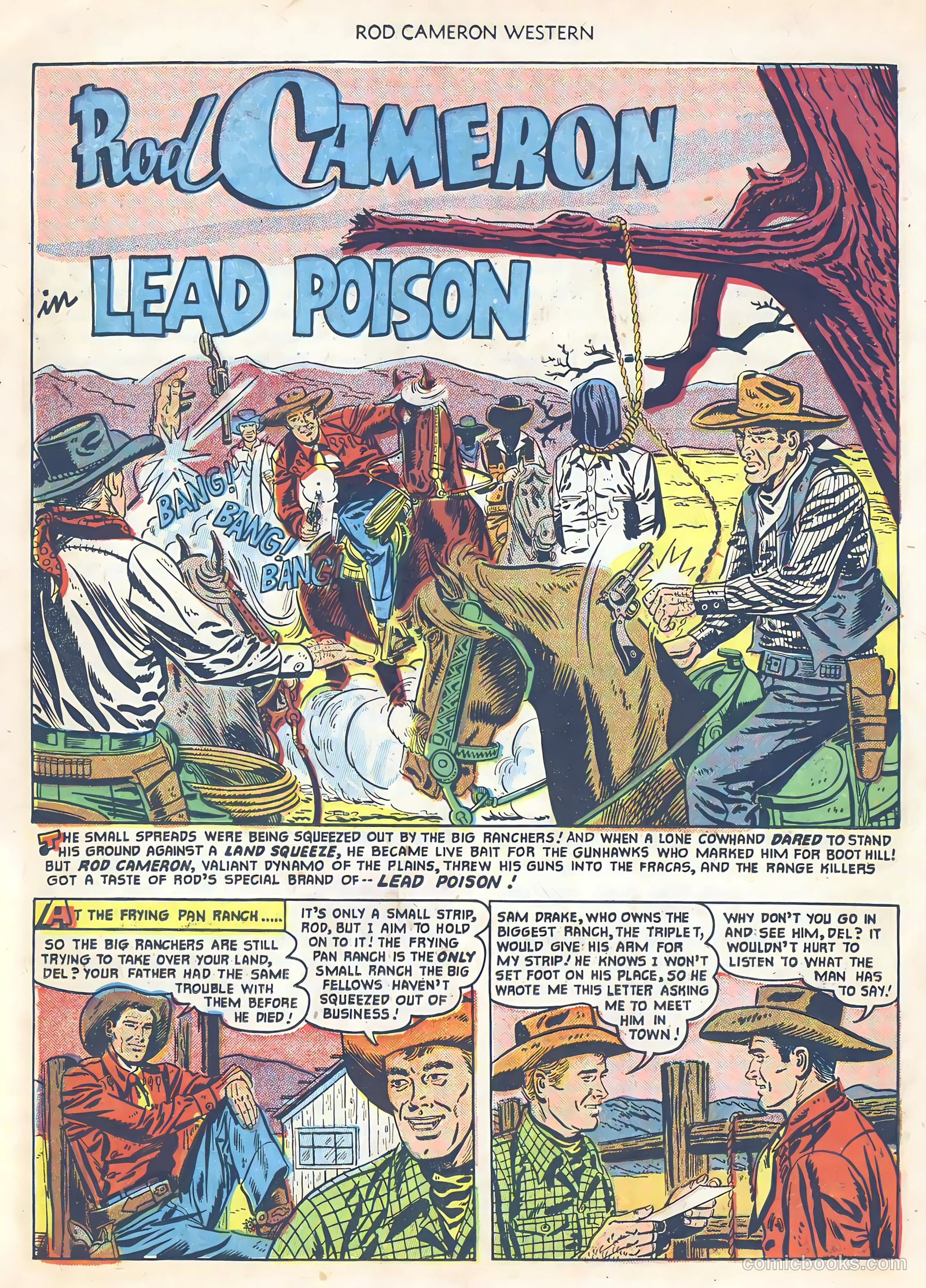 Rod Cameron Western #11 (1951) — page 26 of 36
