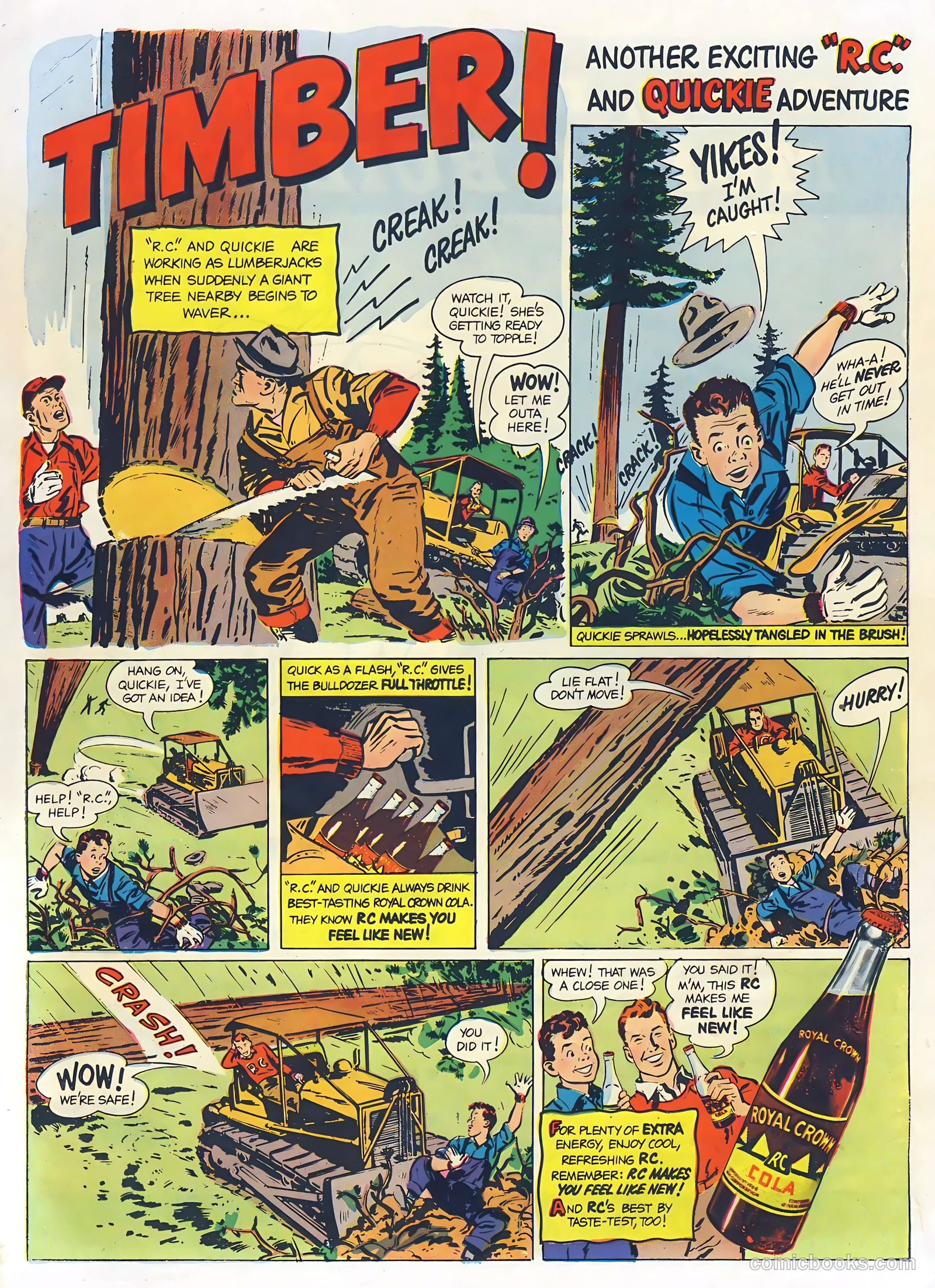 Rod Cameron Western #11 (1951) — page 36 of 36