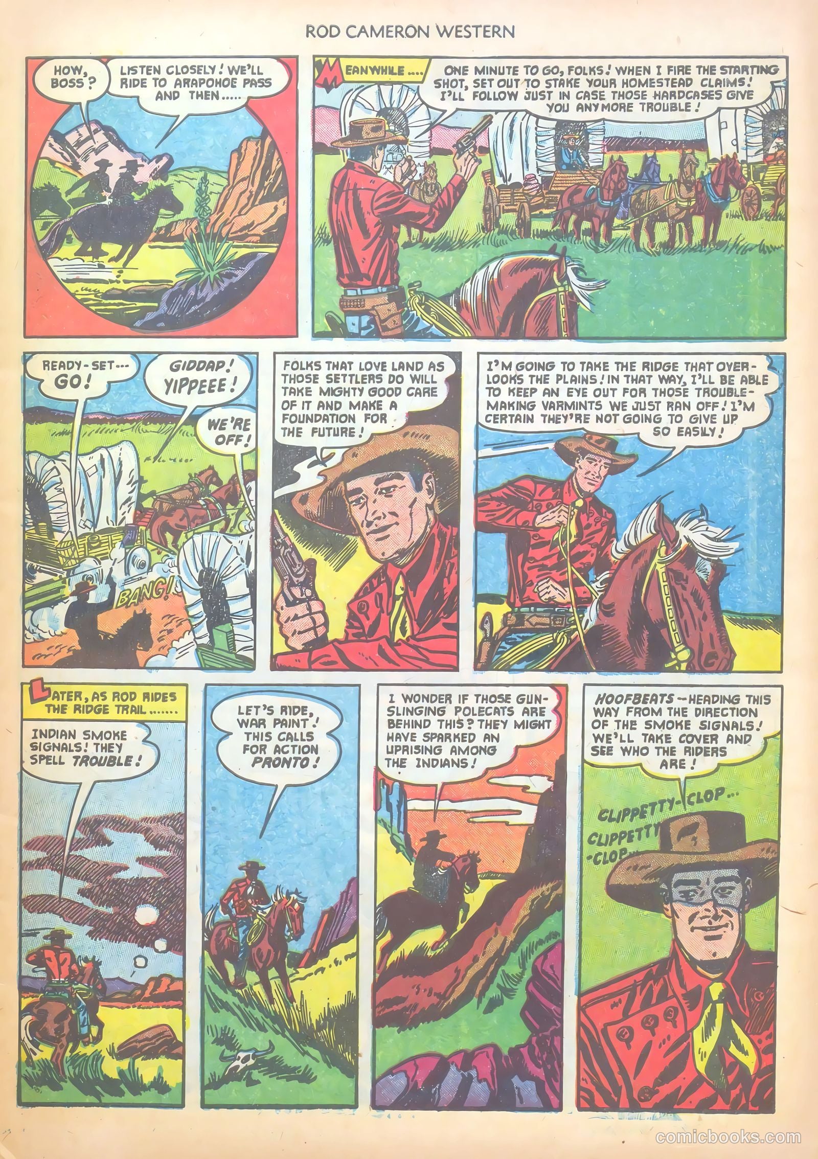 Rod Cameron Western #12 (1951) — page 7 of 36