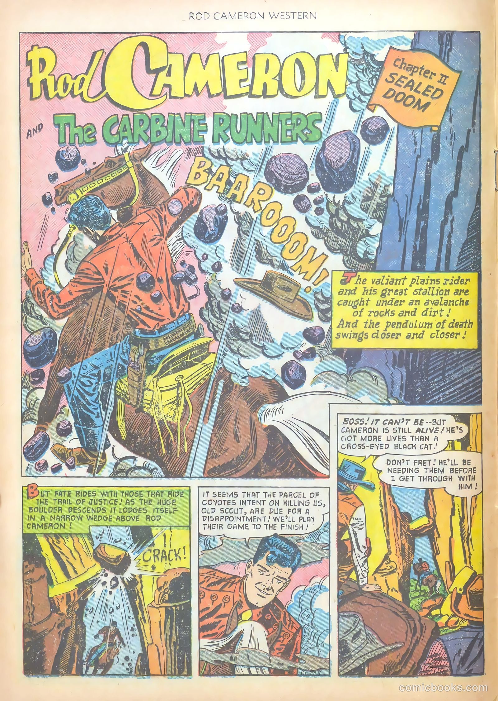 Rod Cameron Western #12 (1951) — page 12 of 36