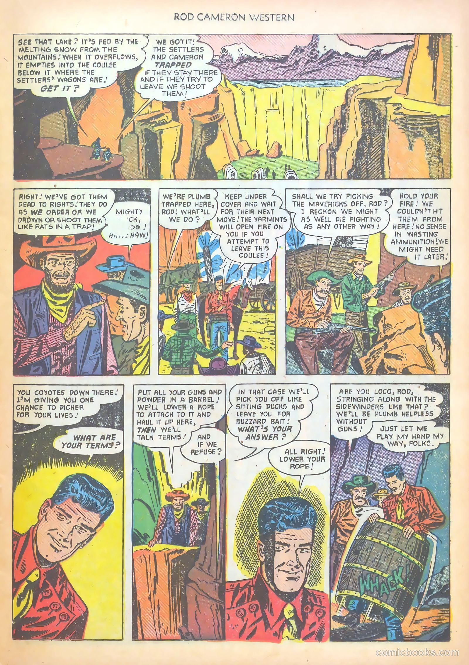 Rod Cameron Western #12 (1951) — page 13 of 36