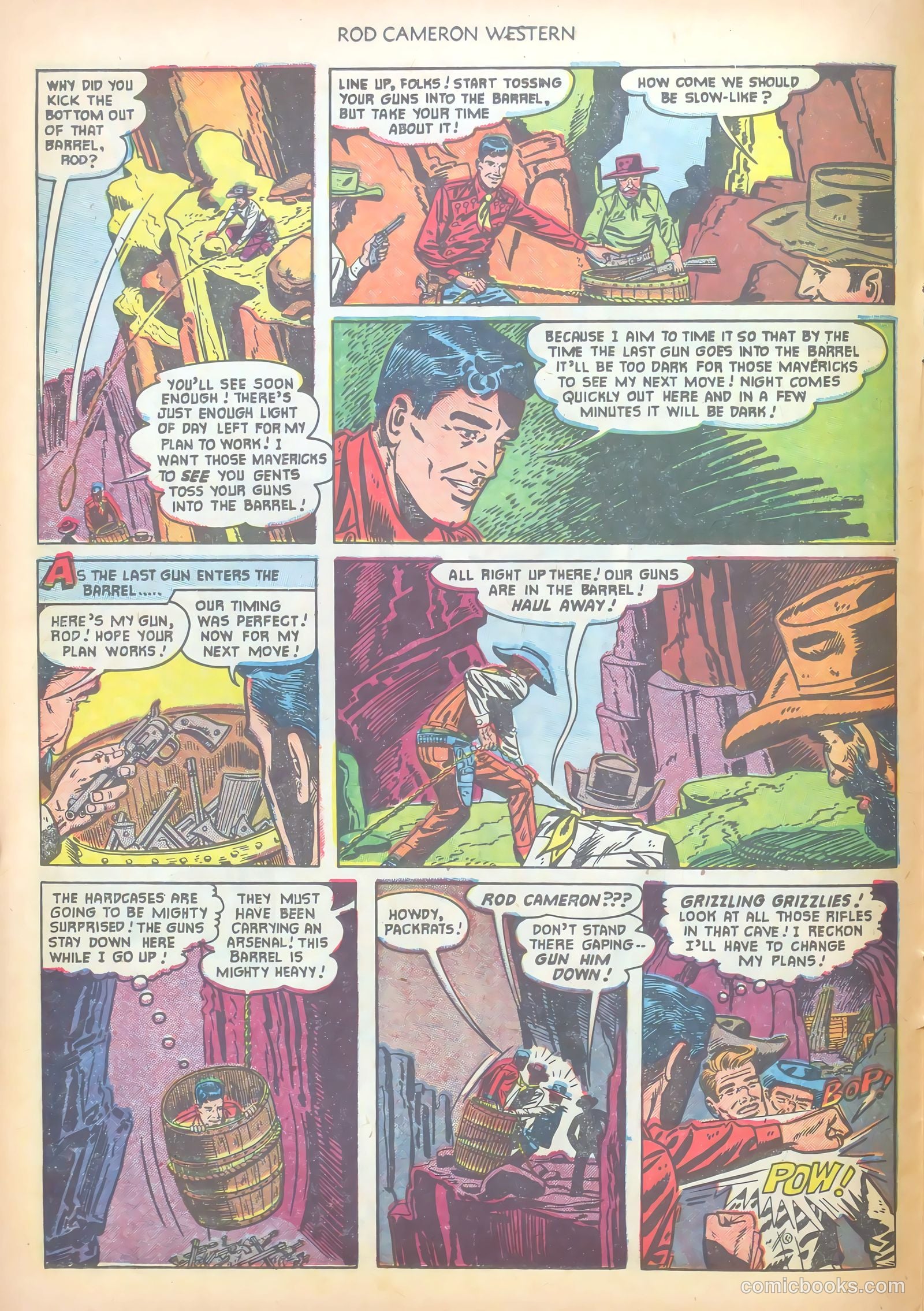 Rod Cameron Western #12 (1951) — page 14 of 36