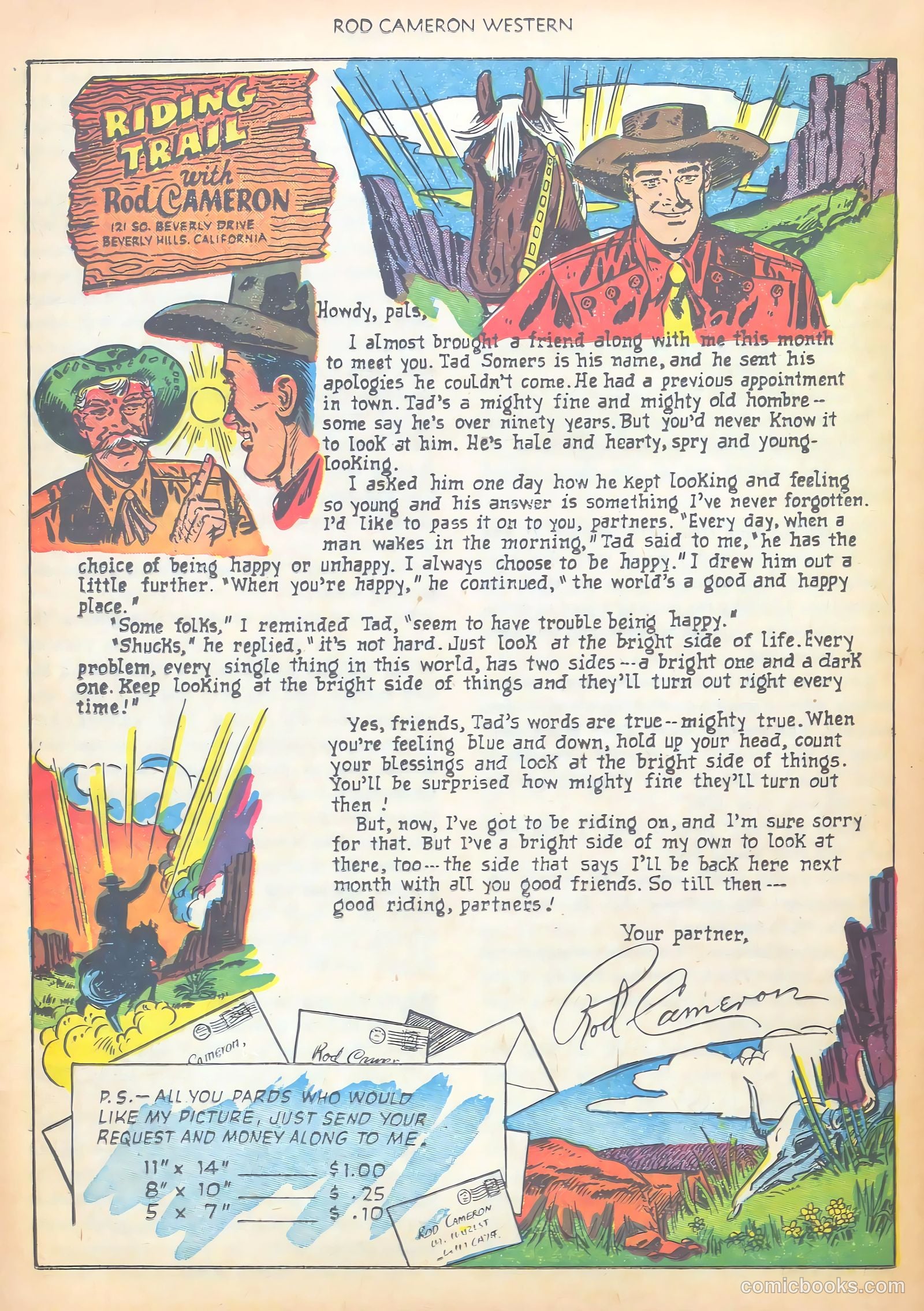 Rod Cameron Western #12 (1951) — page 24 of 36