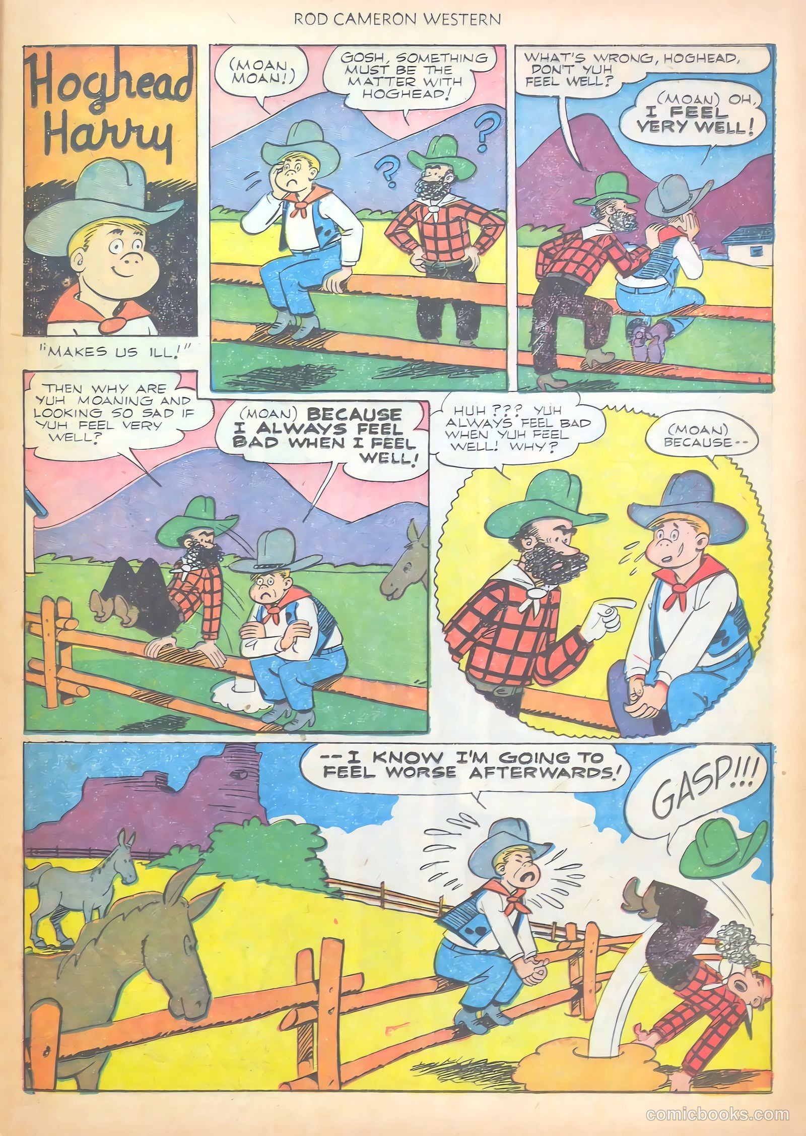 Rod Cameron Western #12 (1951) — page 25 of 36