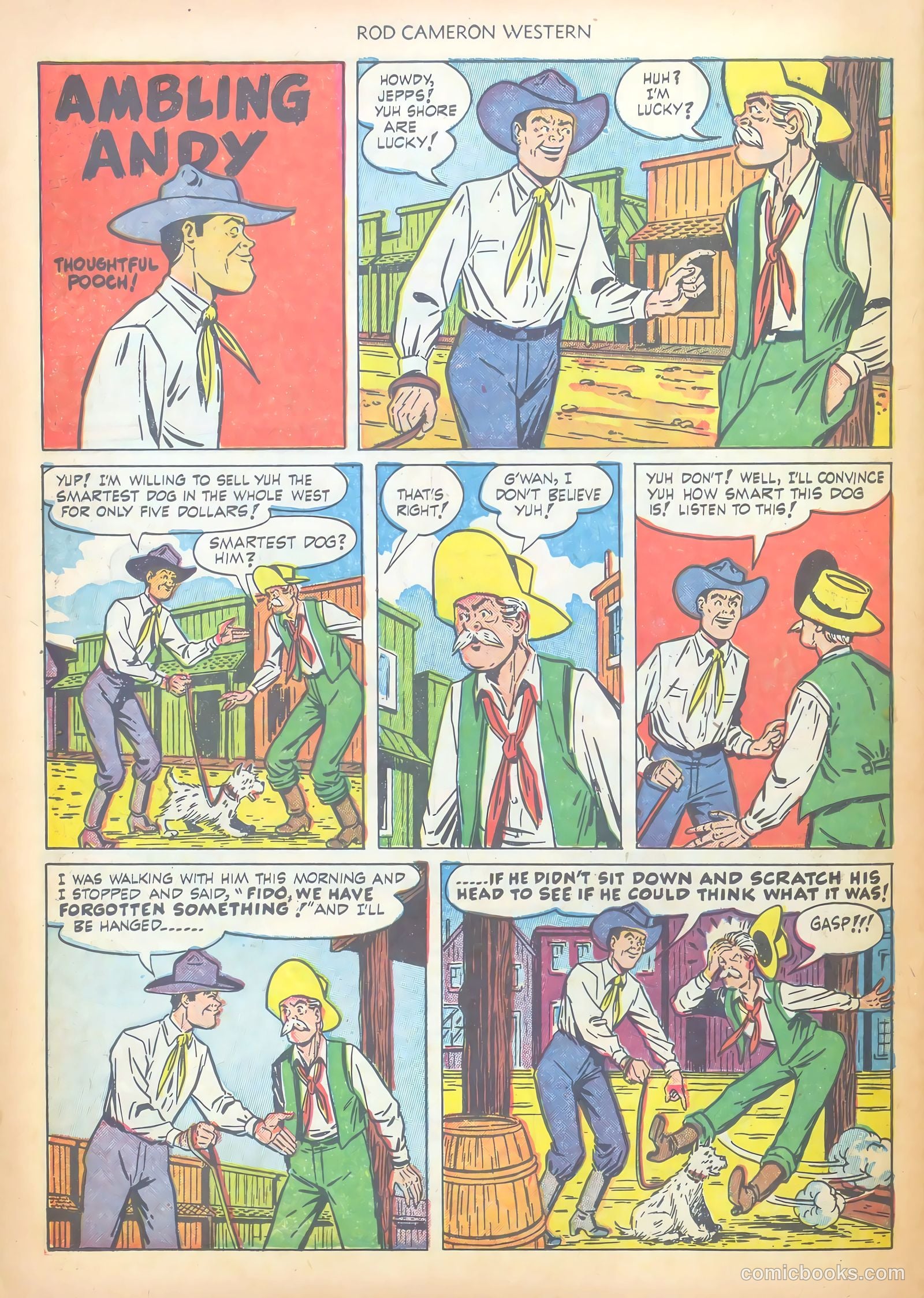 Rod Cameron Western #12 (1951) — page 26 of 36