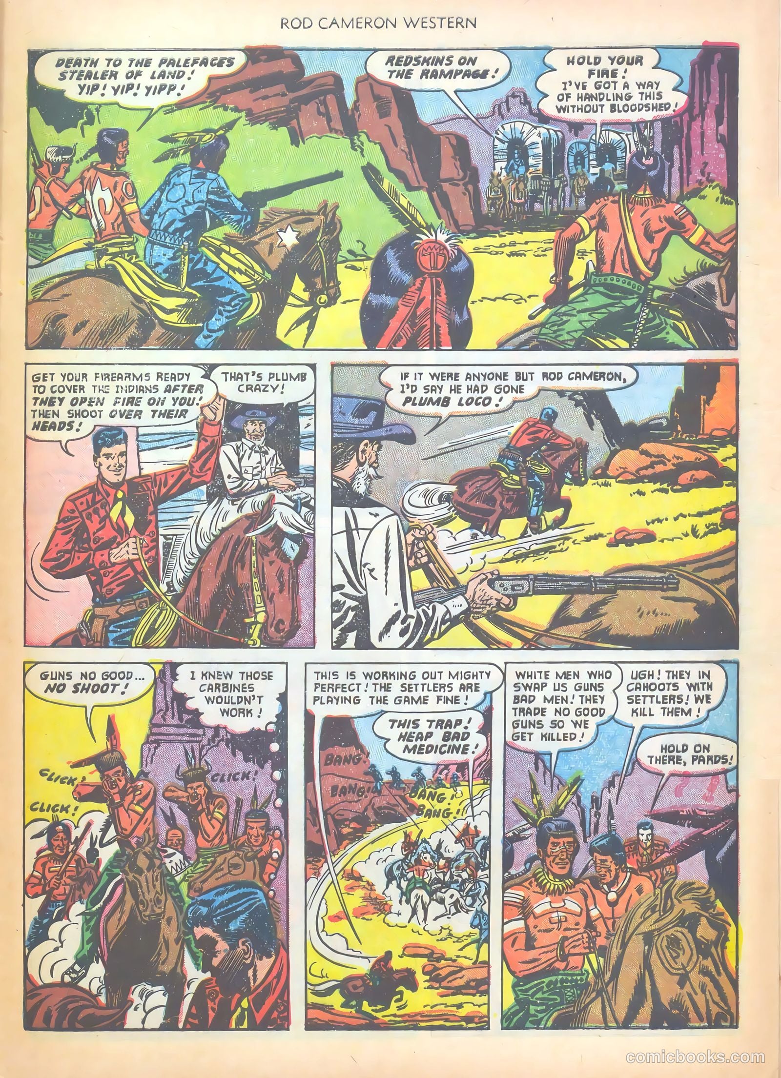 Rod Cameron Western #12 (1951) — page 29 of 36