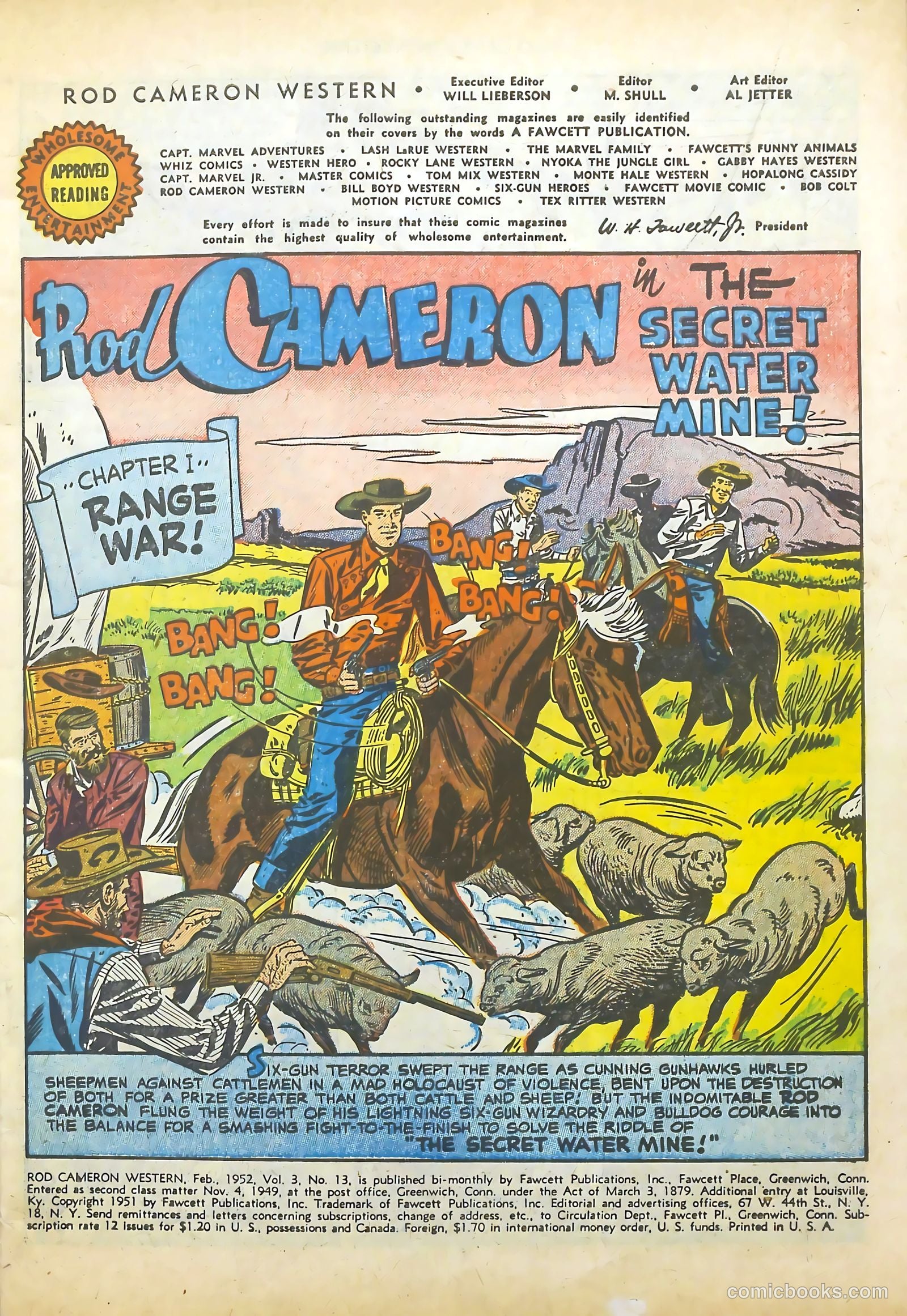 Rod Cameron Western #13 (1952) — page 3 of 36