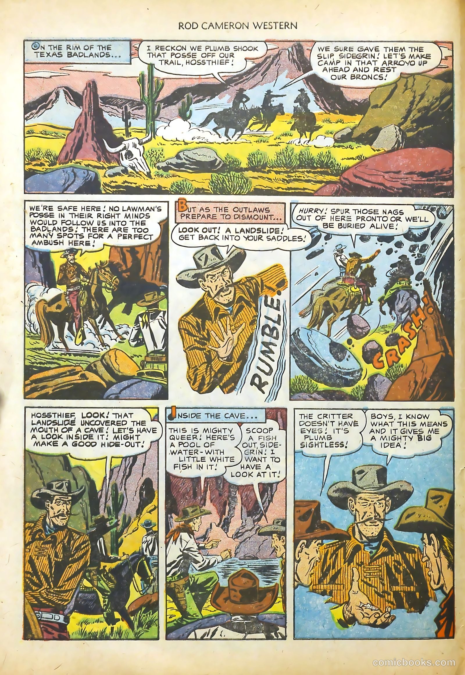Rod Cameron Western #13 (1952) — page 4 of 36