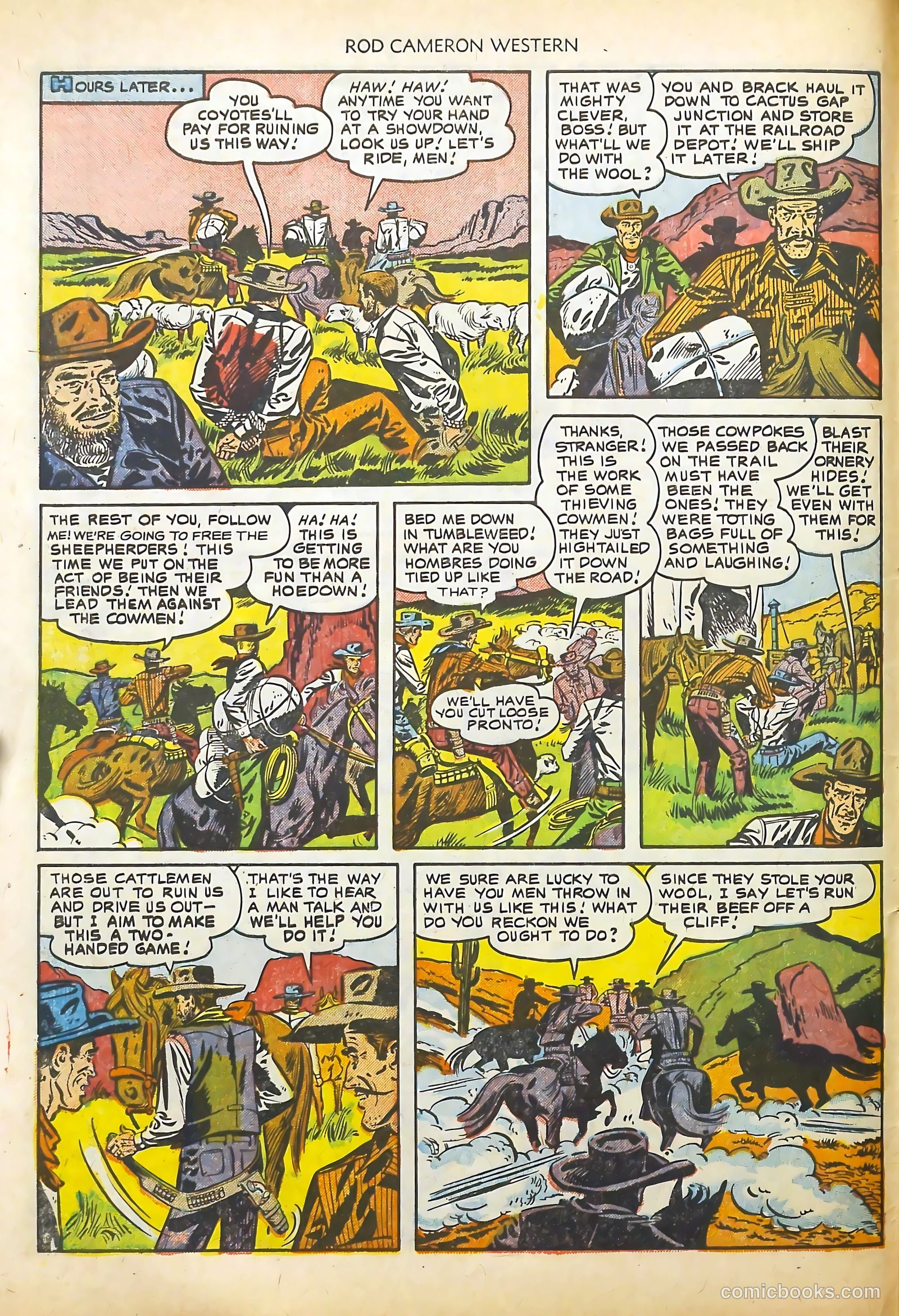 Rod Cameron Western #13 (1952) — page 6 of 36