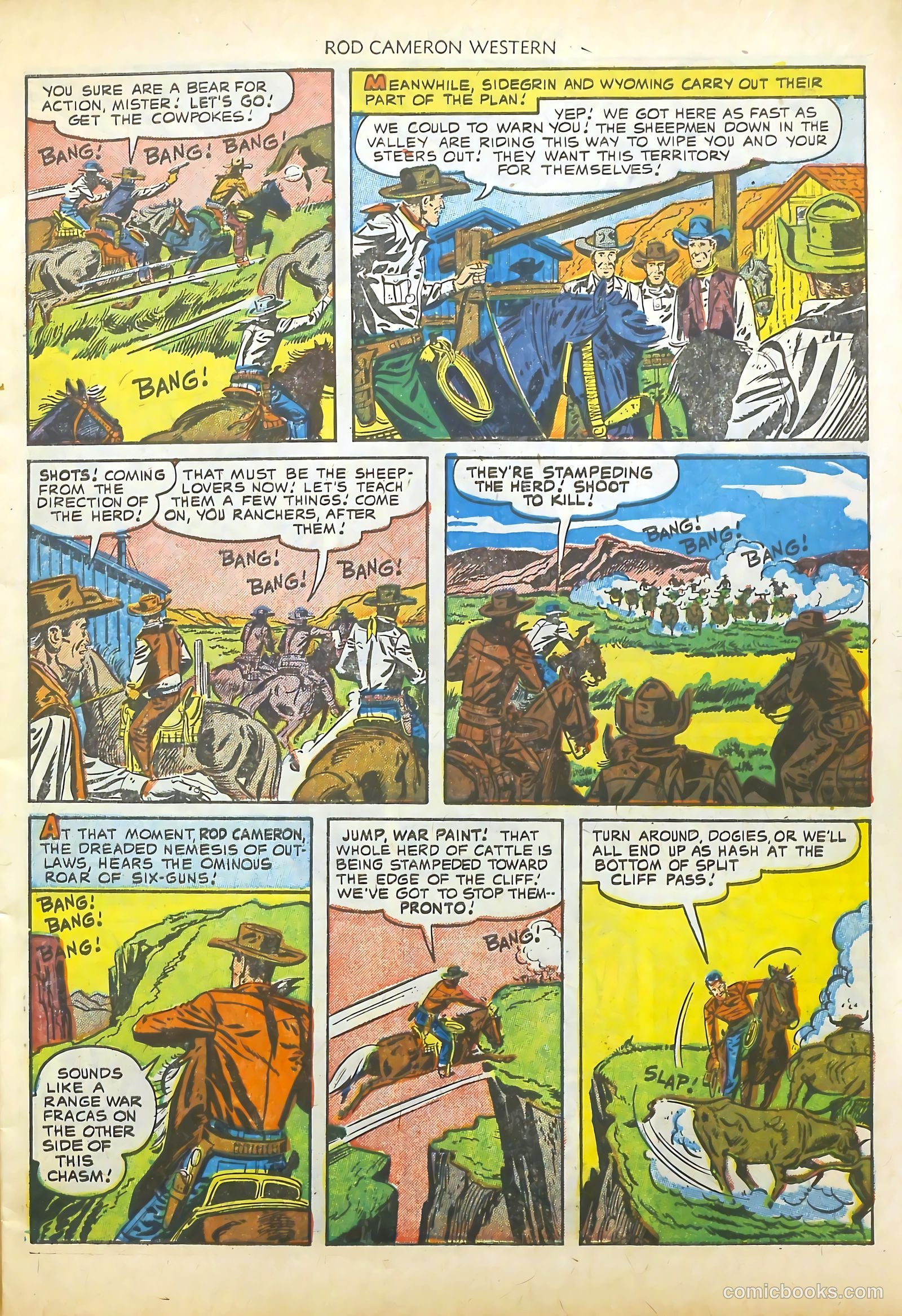 Rod Cameron Western #13 (1952) — page 7 of 36