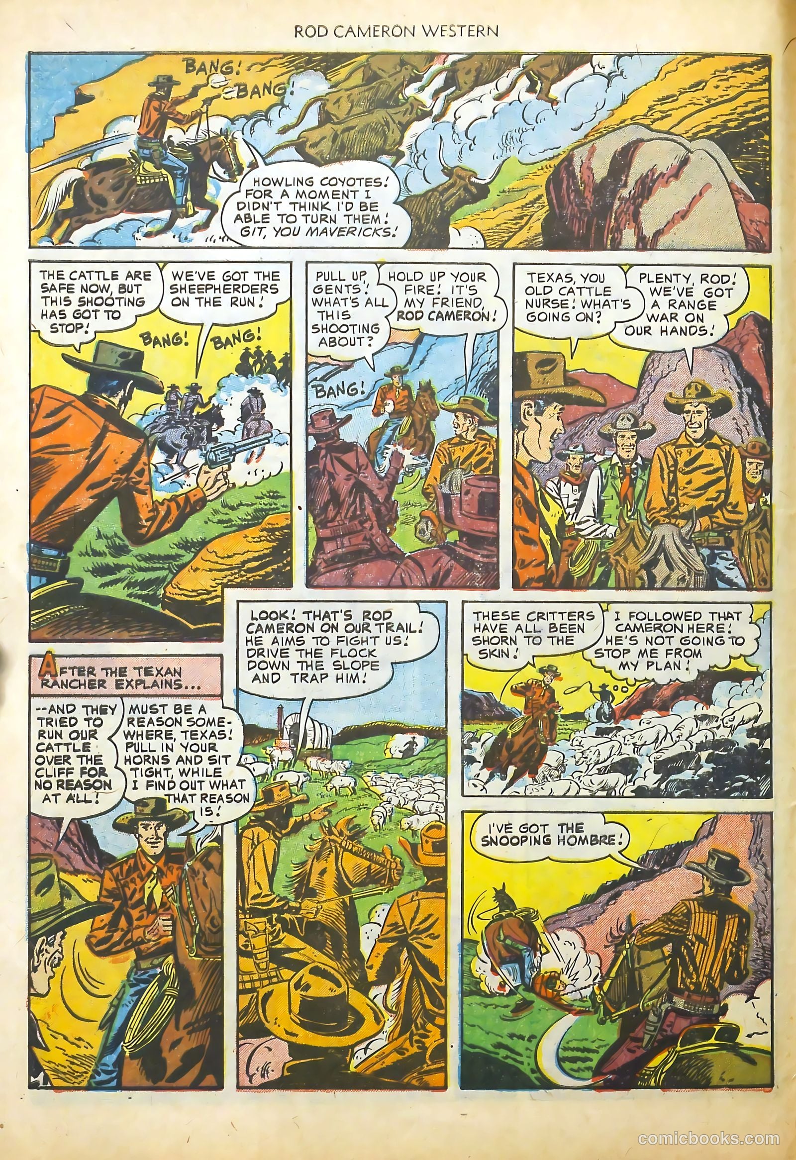 Rod Cameron Western #13 (1952) — page 8 of 36