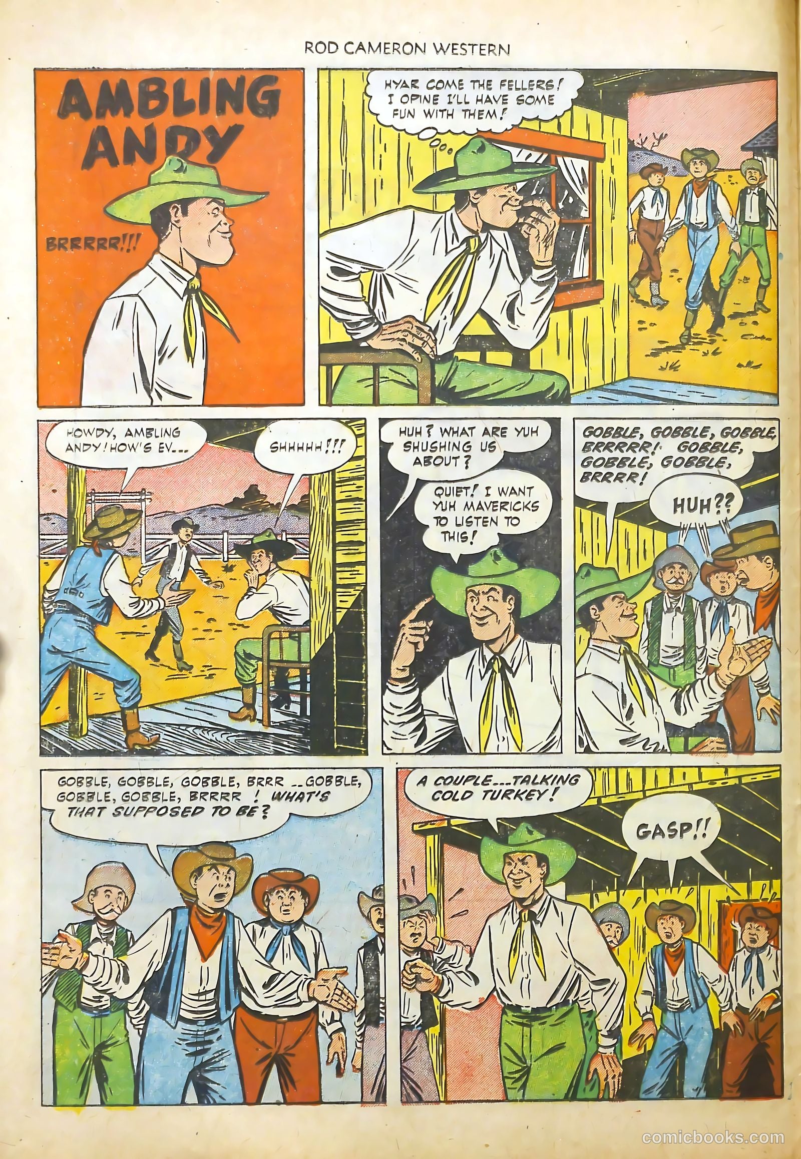 Rod Cameron Western #13 (1952) — page 12 of 36