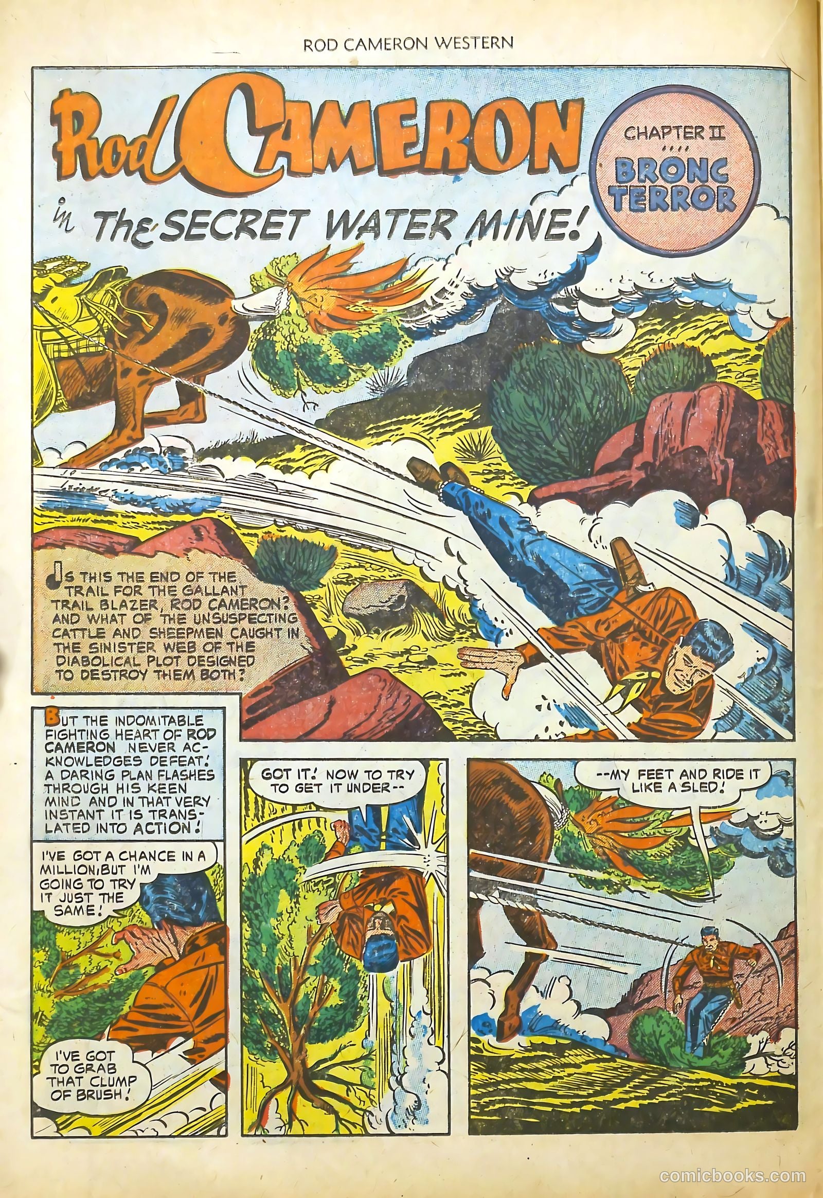 Rod Cameron Western #13 (1952) — page 14 of 36