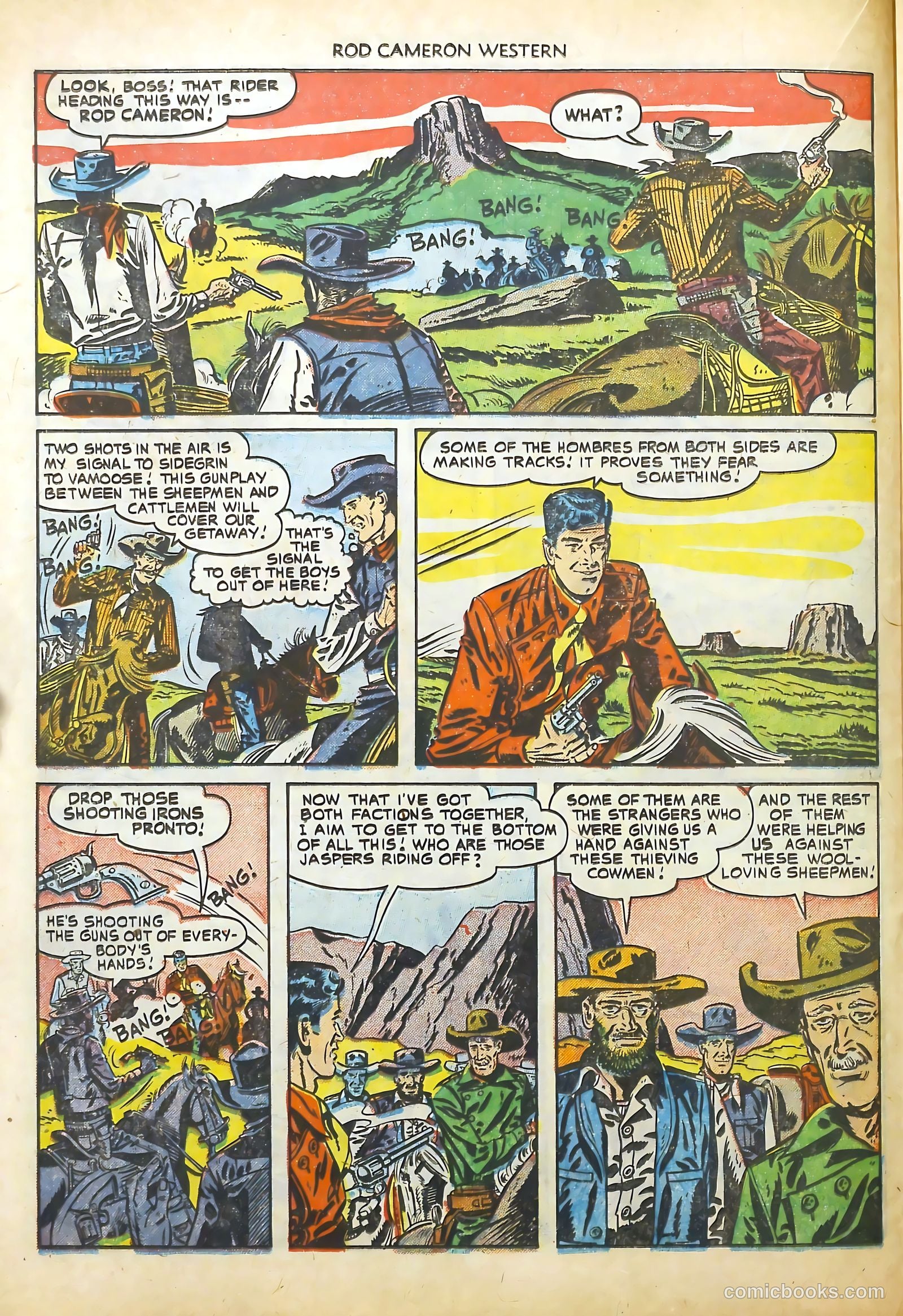 Rod Cameron Western #13 (1952) — page 16 of 36