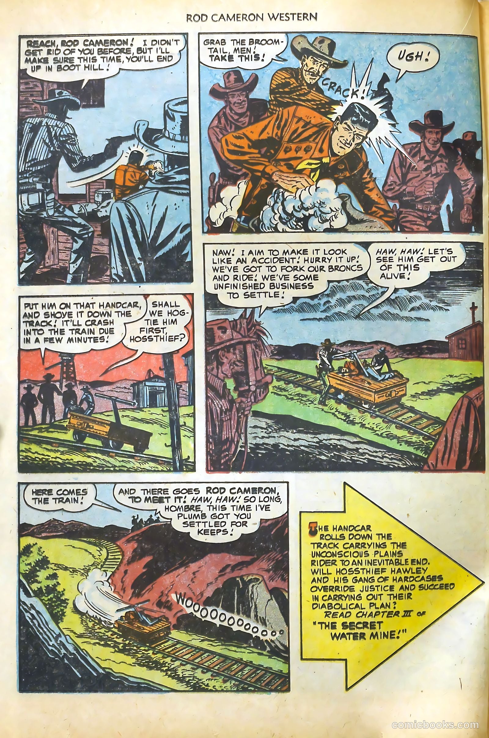 Rod Cameron Western #13 (1952) — page 20 of 36