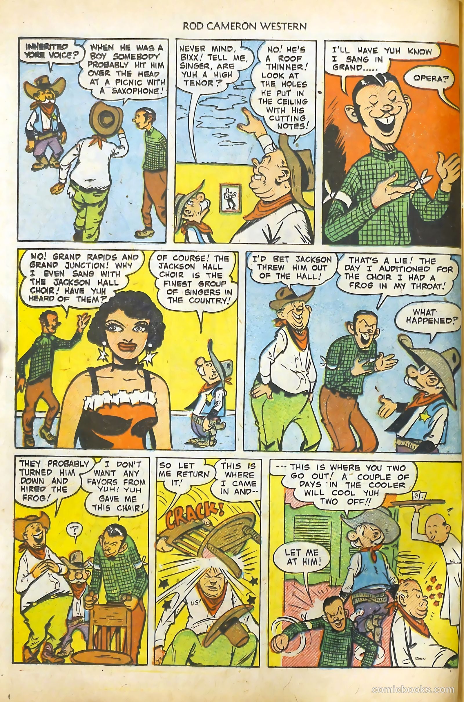 Rod Cameron Western #13 (1952) — page 24 of 36