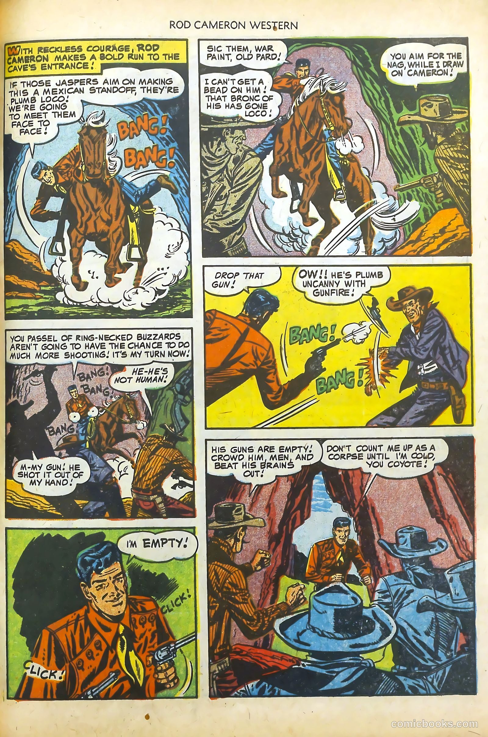 Rod Cameron Western #13 (1952) — page 31 of 36