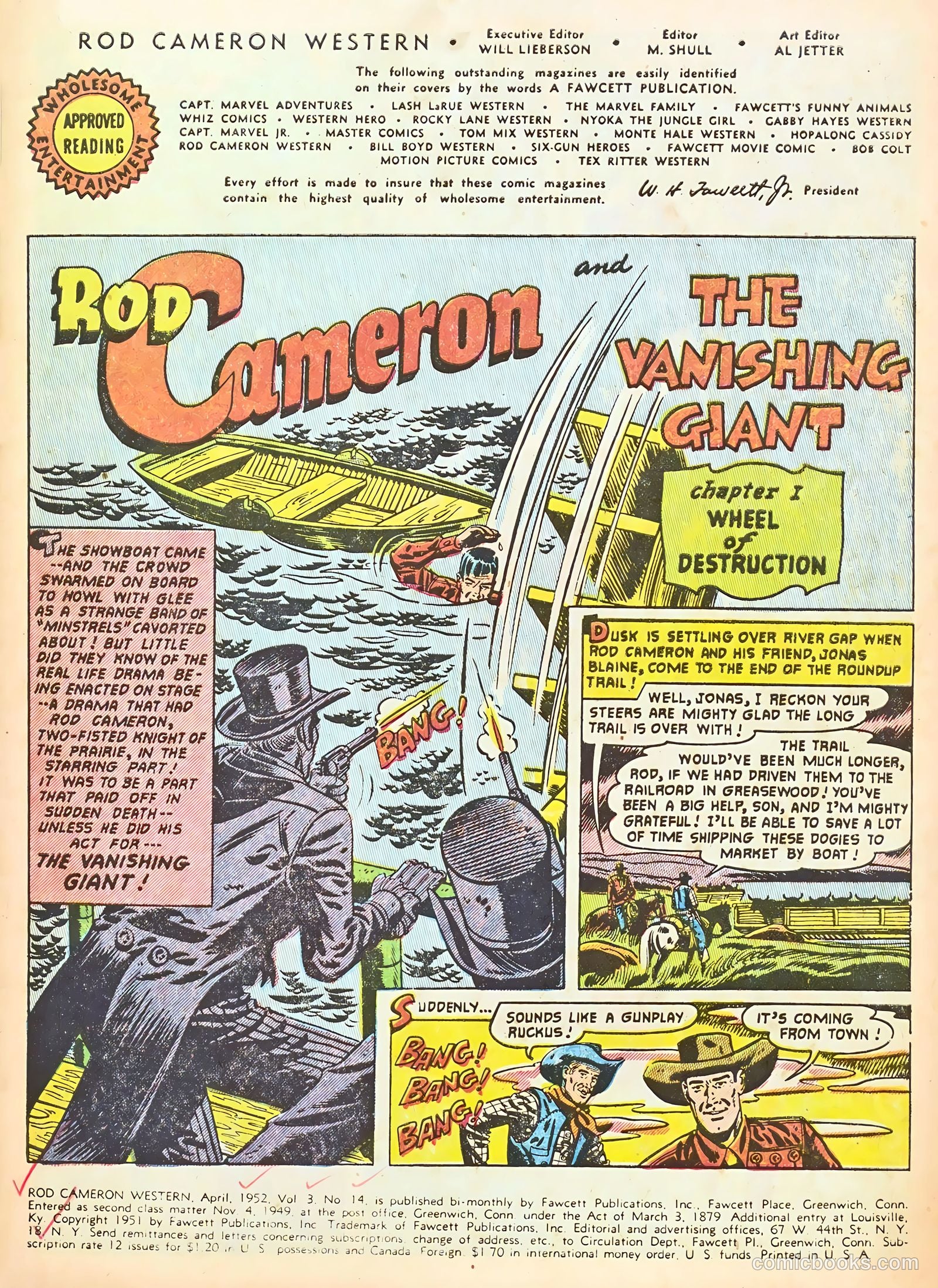 Rod Cameron Western #14 (1952) — page 3 of 36